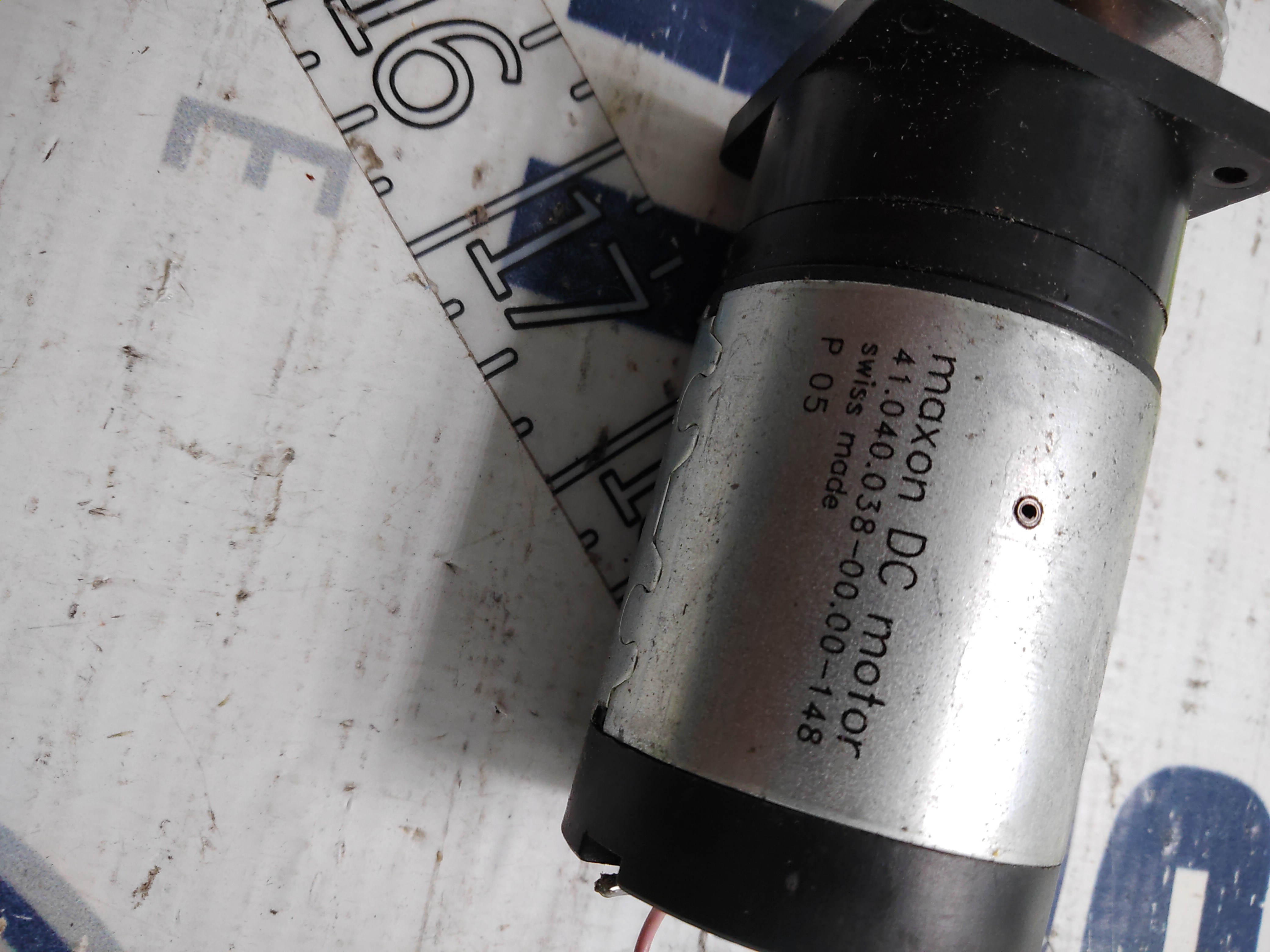 Used MAXON HONEYWELL 41.040.038-00.00-148 DC MOTOR WITH GEARHEAD for ...