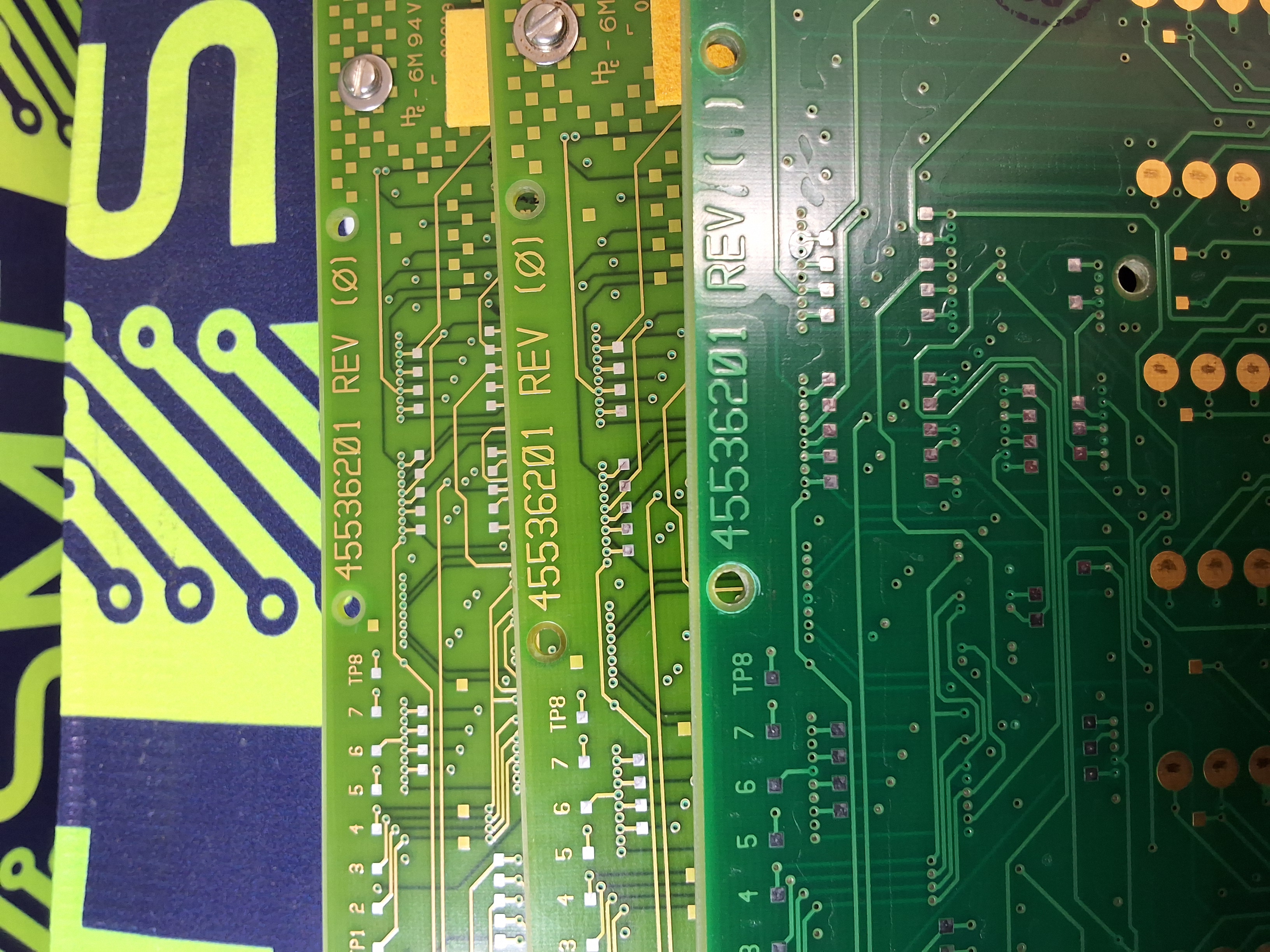 Used UNIVERSAL INSTRUMENTS 44335801 FEEDER INTERFACE PCA 