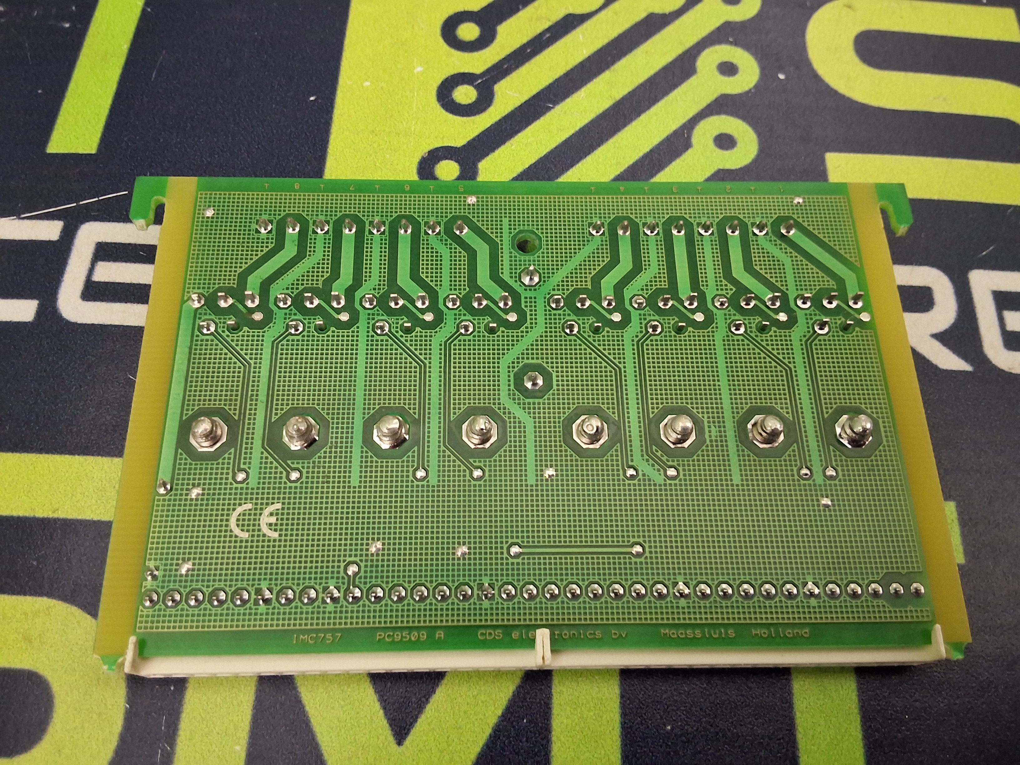 Used VITRONICS IMC757 PC9509 CIRCUIT BOARD