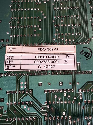 Used CONTACT SYSTEMS FDO-302M DISK CONTROLLER PCB