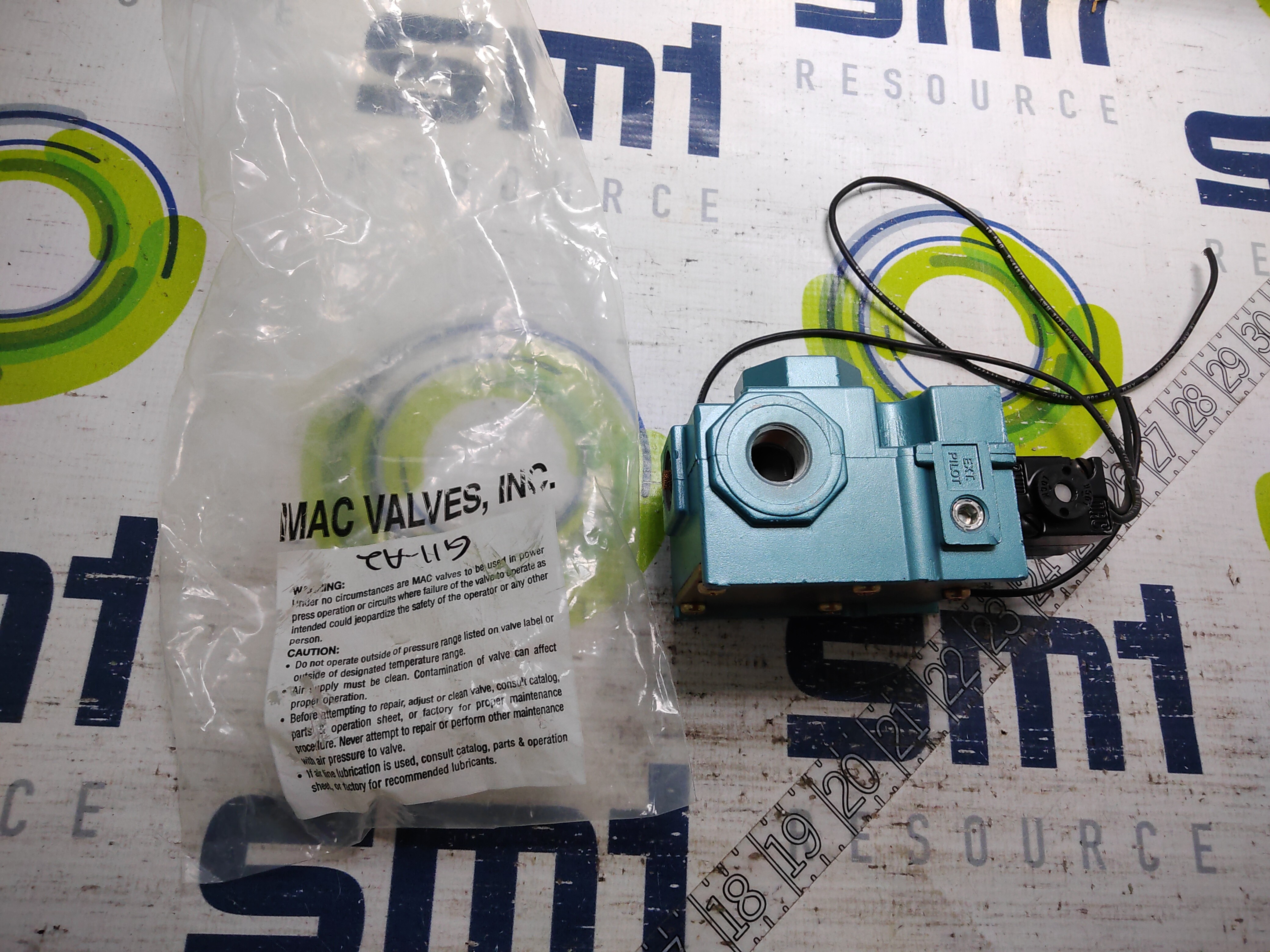 MAC 56C-12571BA  WITH 130B-571BAAA SPOOL VALVE