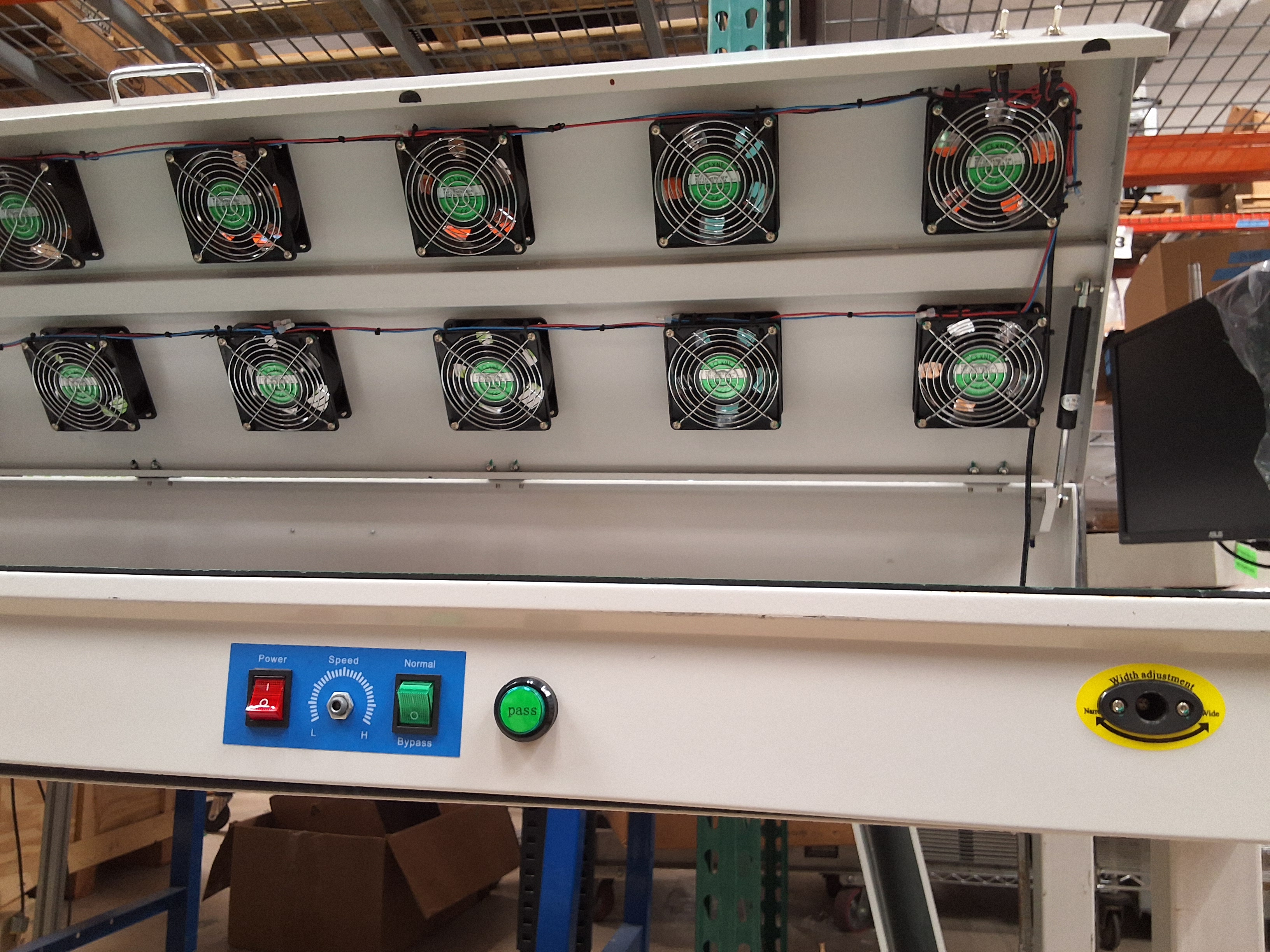 Used I.C.T Intercontinental SCC-2000 cooling conveyor