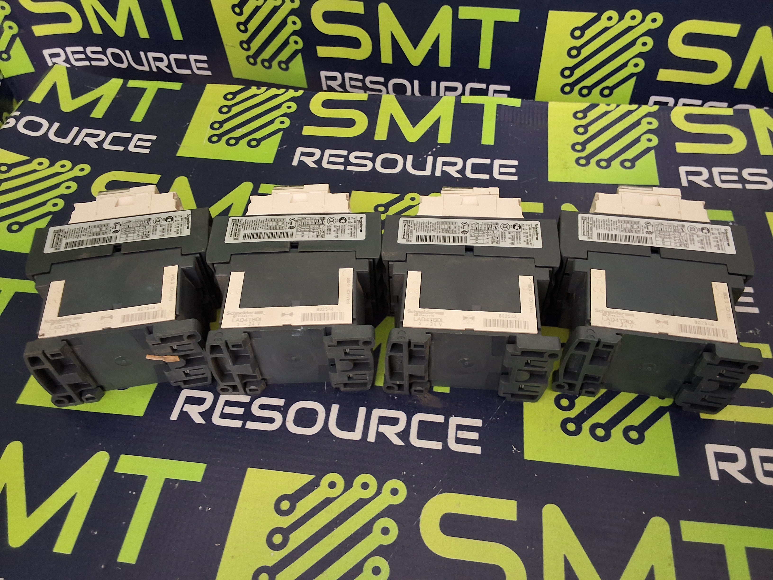 Used SCHNEIDER ELECTRIC LC1D25 BL CONTACTOR LAD4TBDL 24VDC