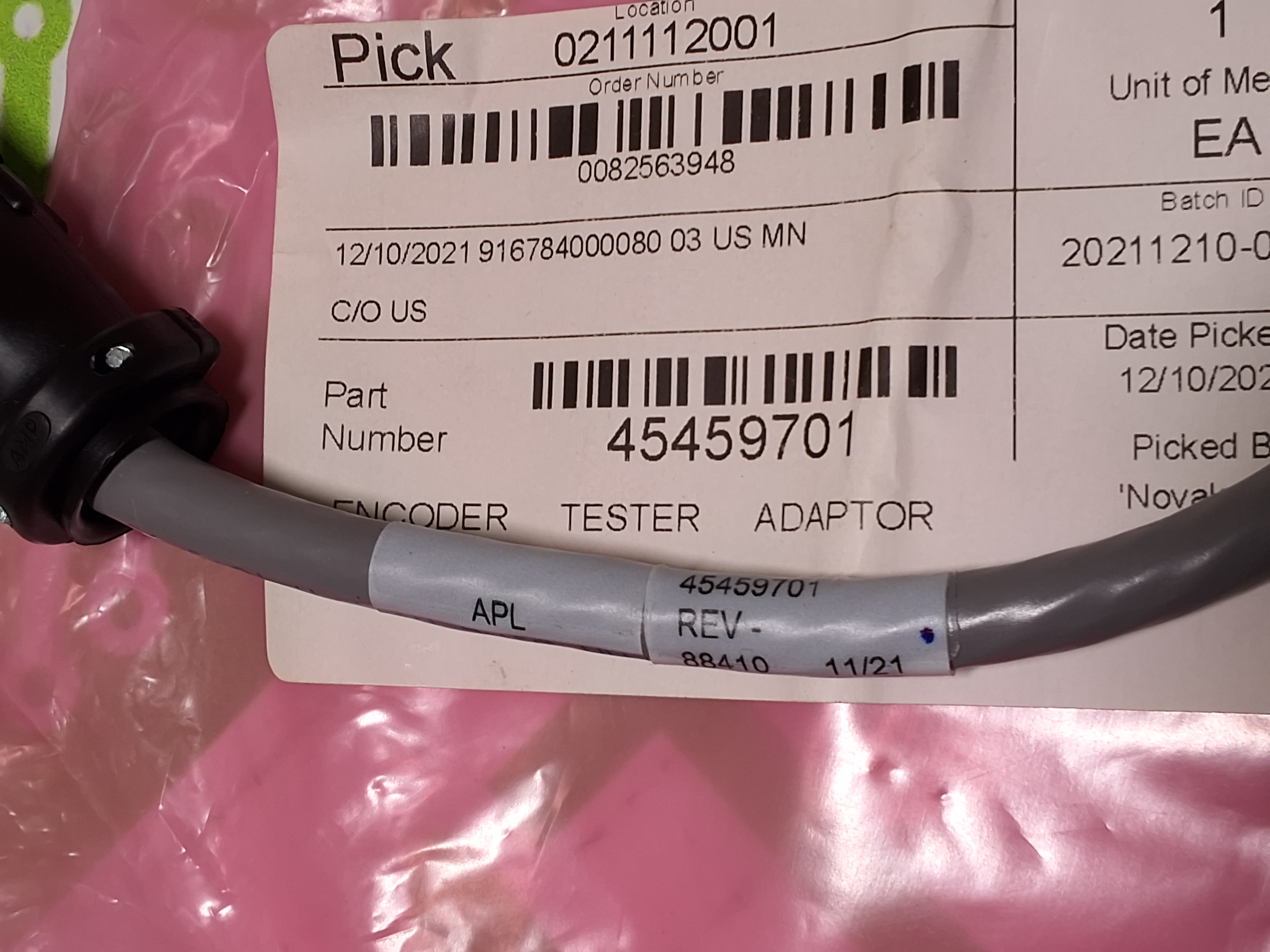 NEW UNIVERSAL INSTRUMENTS 45459701 ENCODER TESTER CABLE 