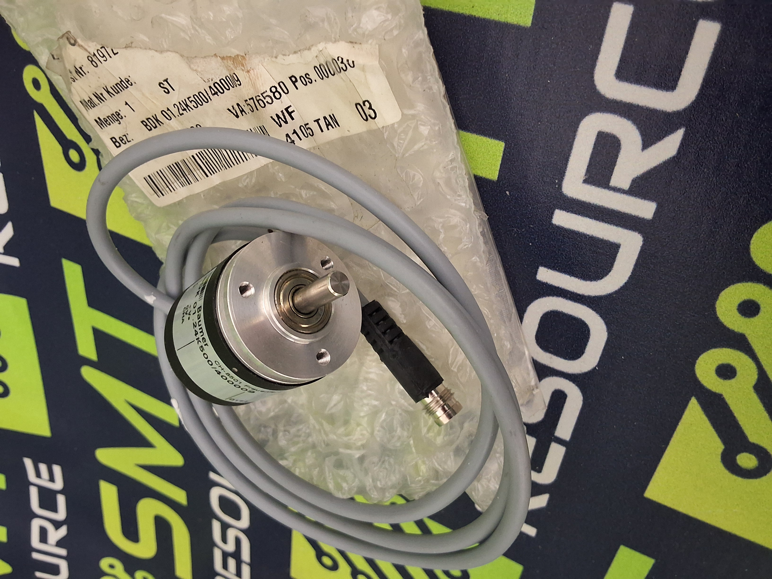 BAUMER BDK 01.24K500/400009 COMPACT ROTARY ENCODER - BRAND NEW