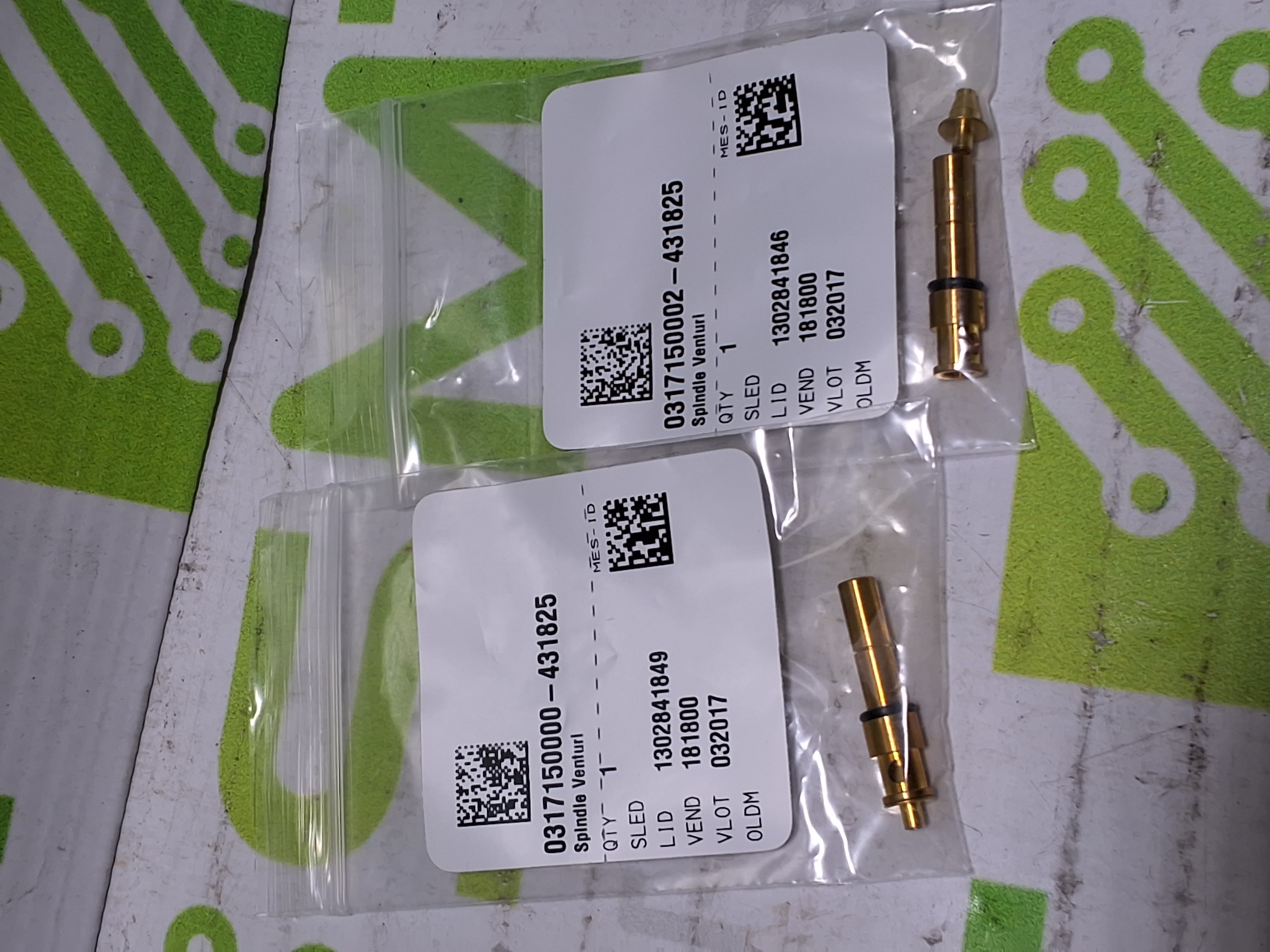 UNIVERSAL INSTRUMENTS 49591501 SPINDLE VENTURI - NEW