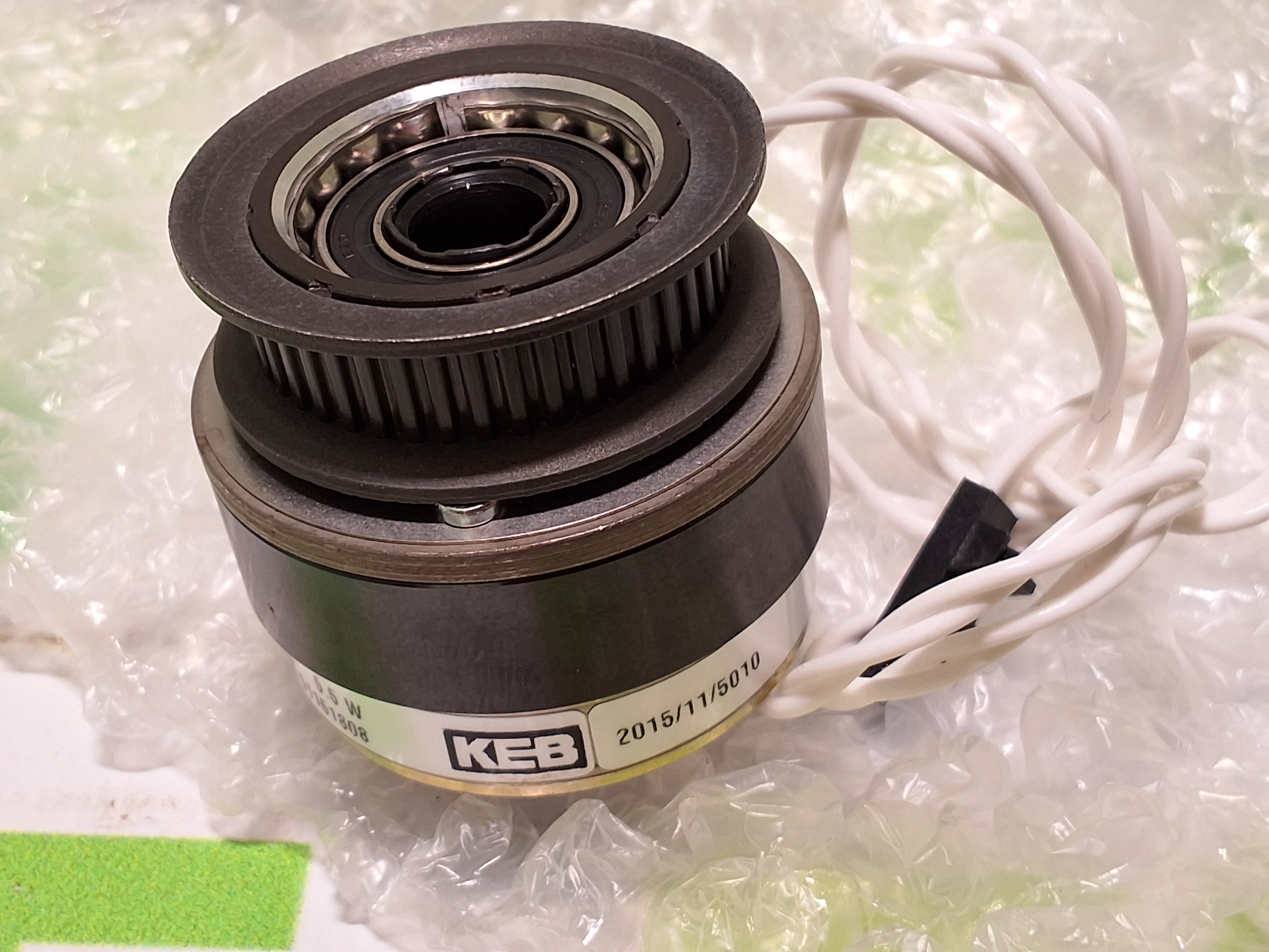 KEB 020364X-052U CLUTCH BRAKE FLEXJET SPINDLE 5.5W 12VDC - NEW