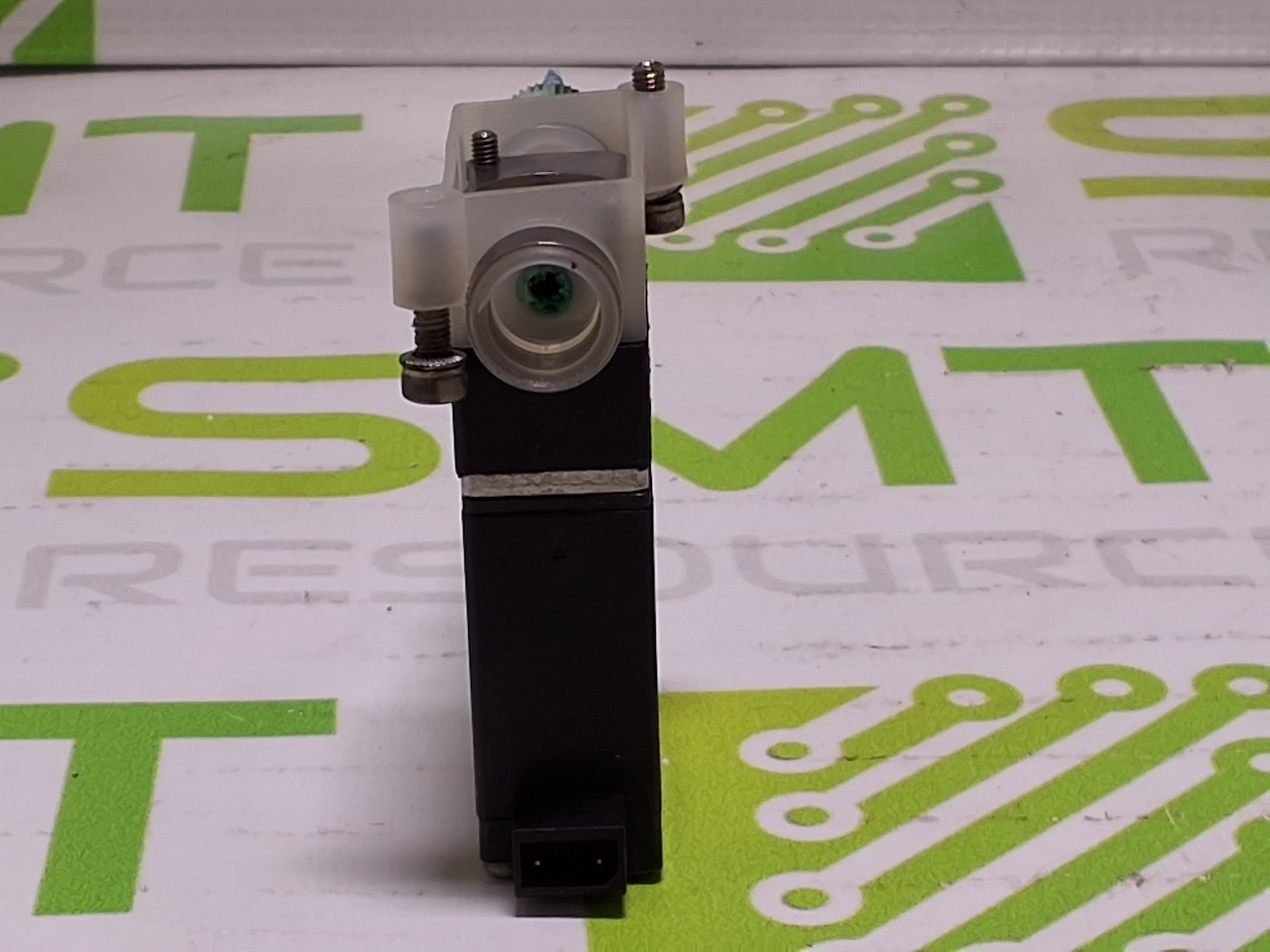 Used BURKERT 00166467 PNEUMATIC SOLENOID VALVE 24V WITH NOZZLE