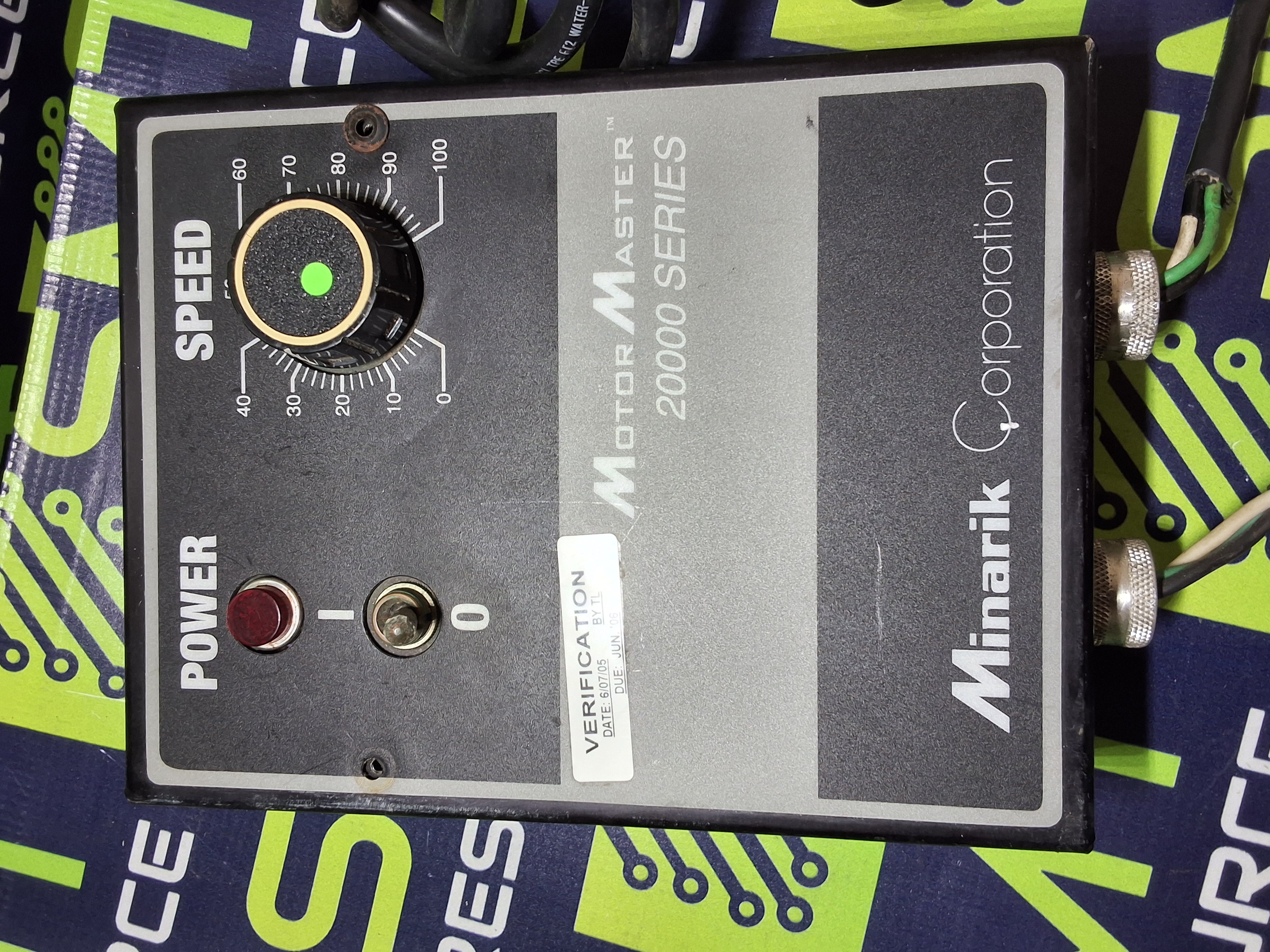 Used MINARIK CORP MM23101A MOTOR MASTER 20000 SERIES DRIVE CONTROL