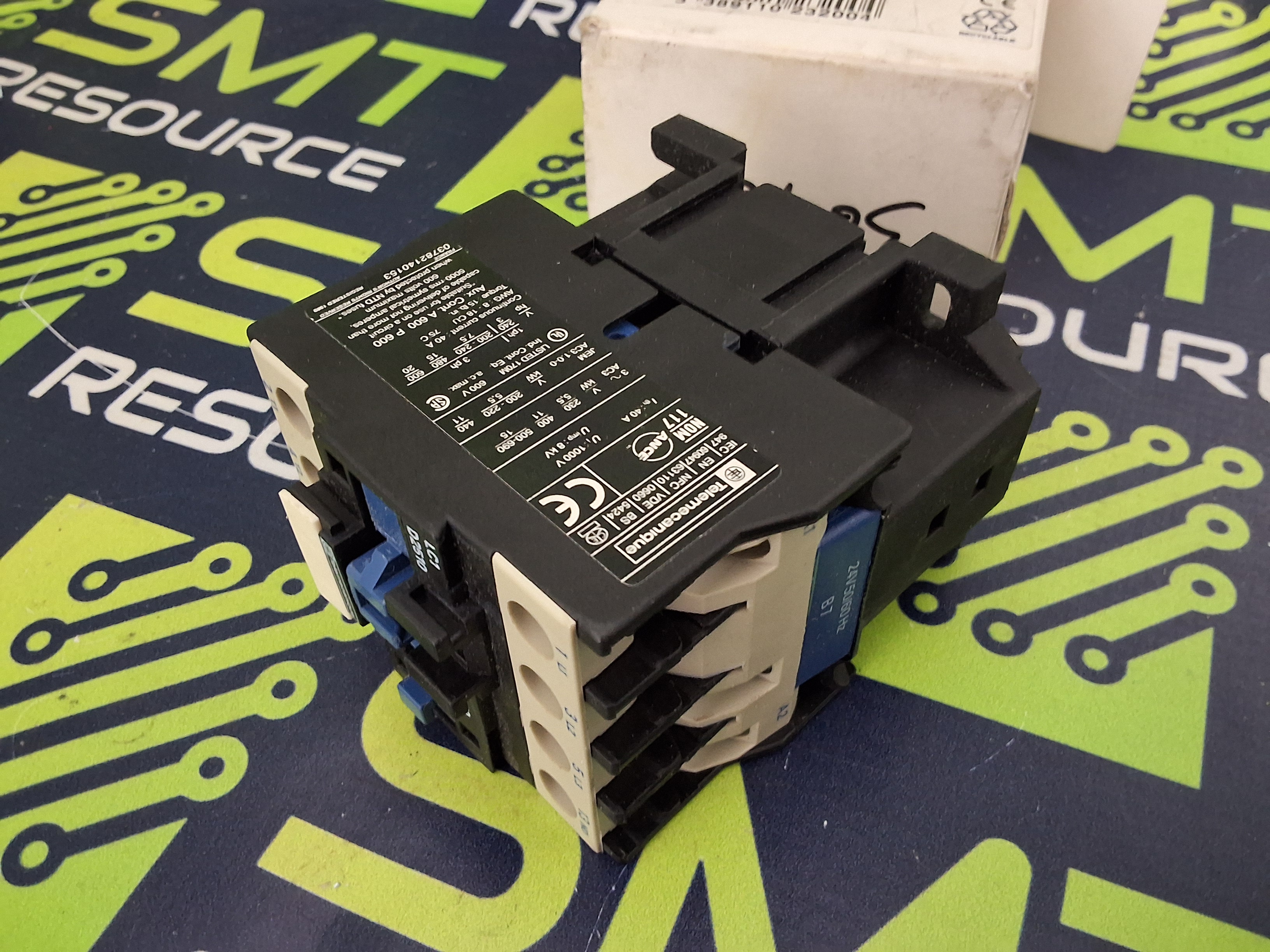 Used TELEMECANIQUE LC1 D2510 CONTACTOR 24V 50/60Hz