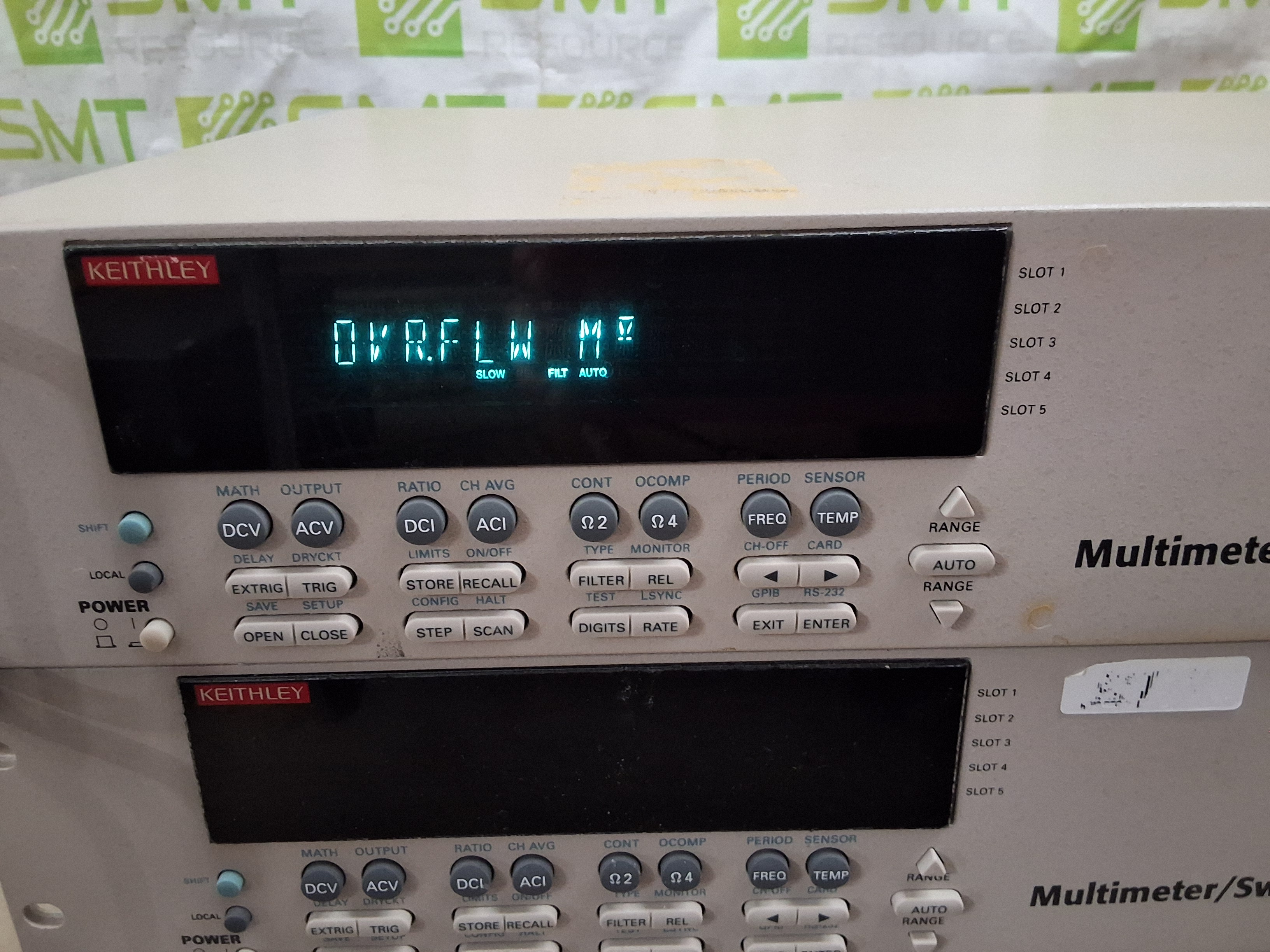 Used KEITHLEY 2750 INTEGRA SERIES MULTIMETER/SWITCH SYSTEM