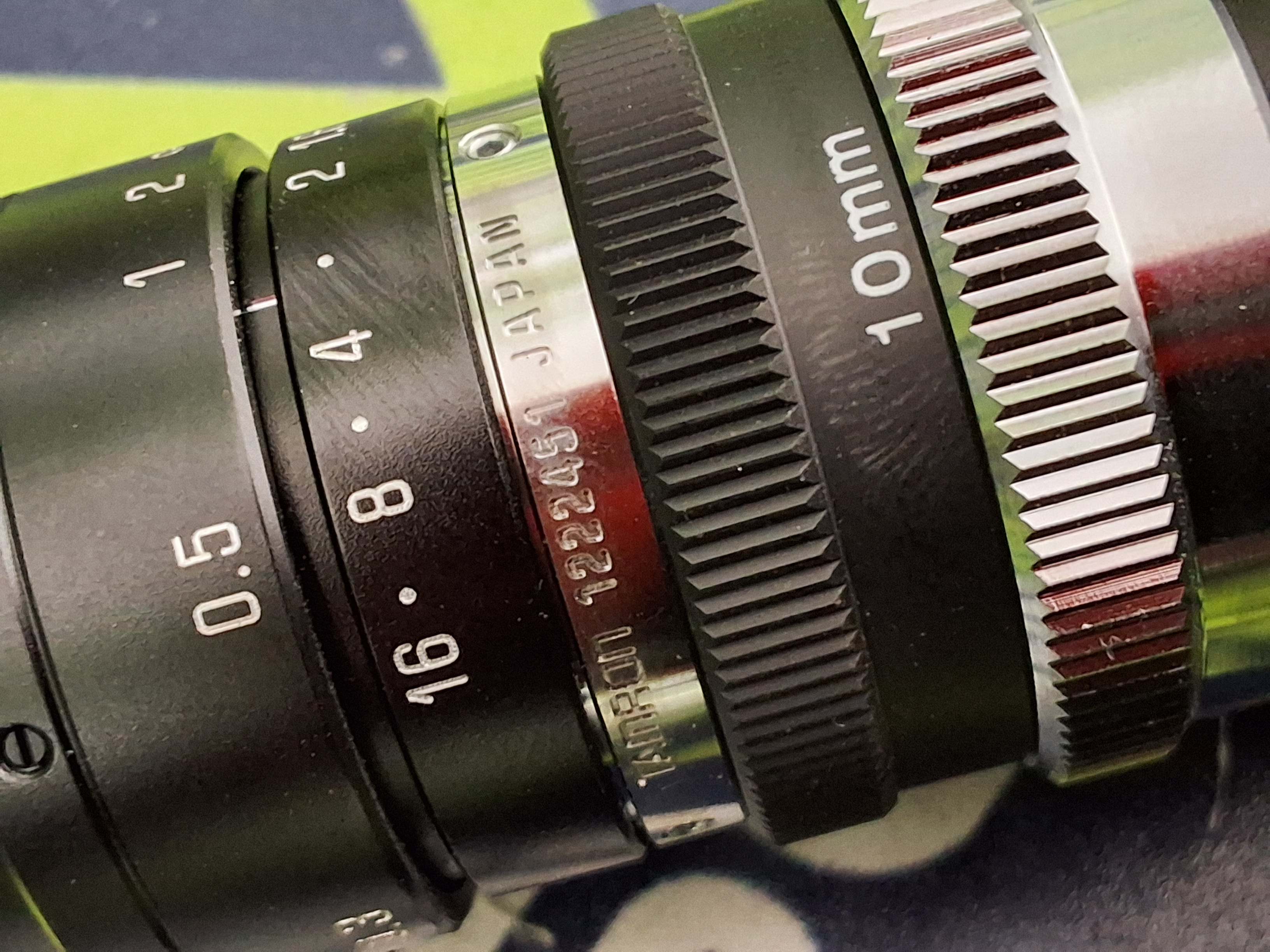 Used TELEDYNE DALSA CR-GEN0-M6400R3 INDUSTRIAL CAMERA WITH TAMRON 1222451 LENS