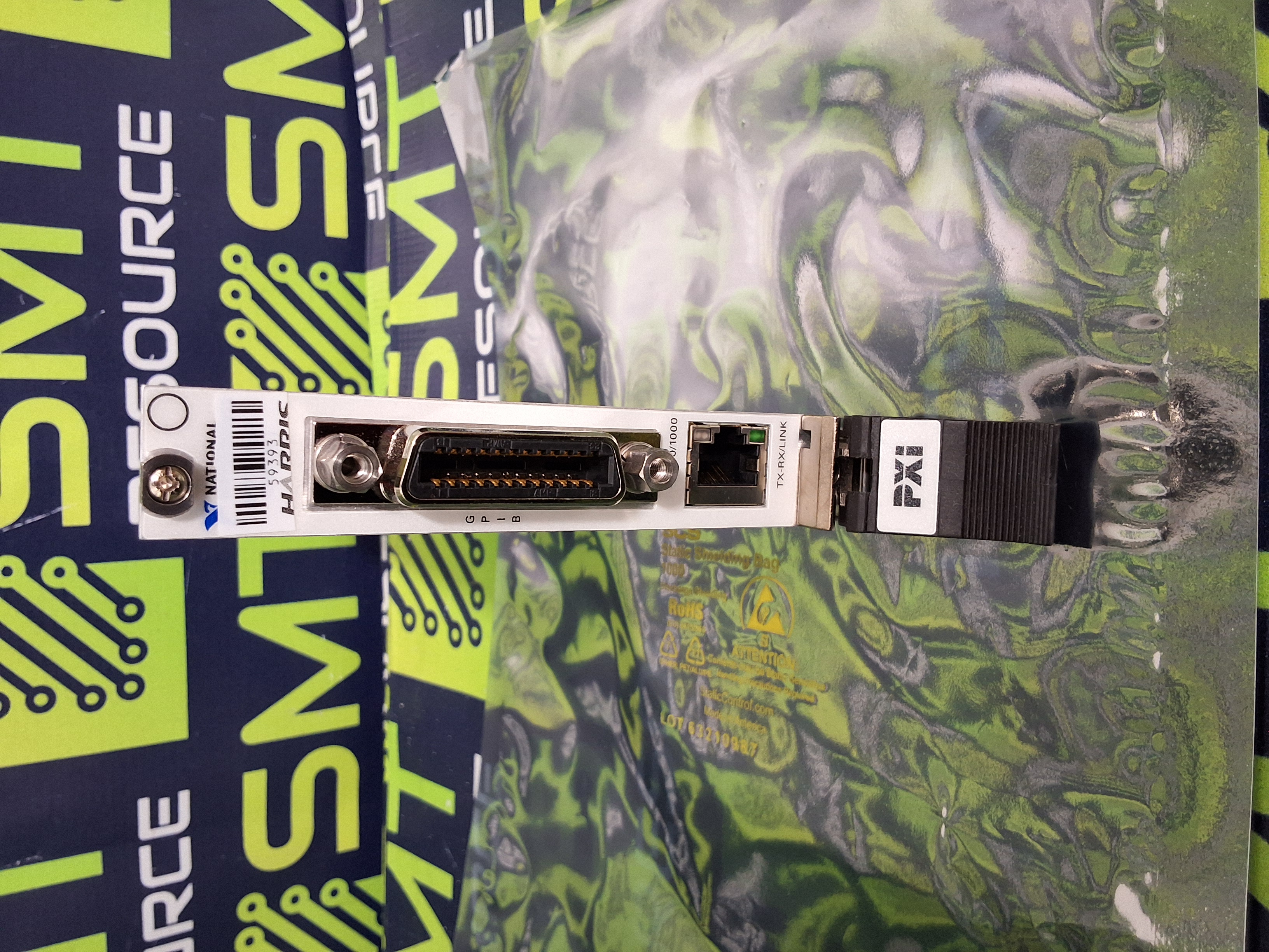 Used NATIONAL INSTRUMENTS PXI-8231/8232 GPIB INSTRUMENTS CONTROL MODULE 189140D-02L
