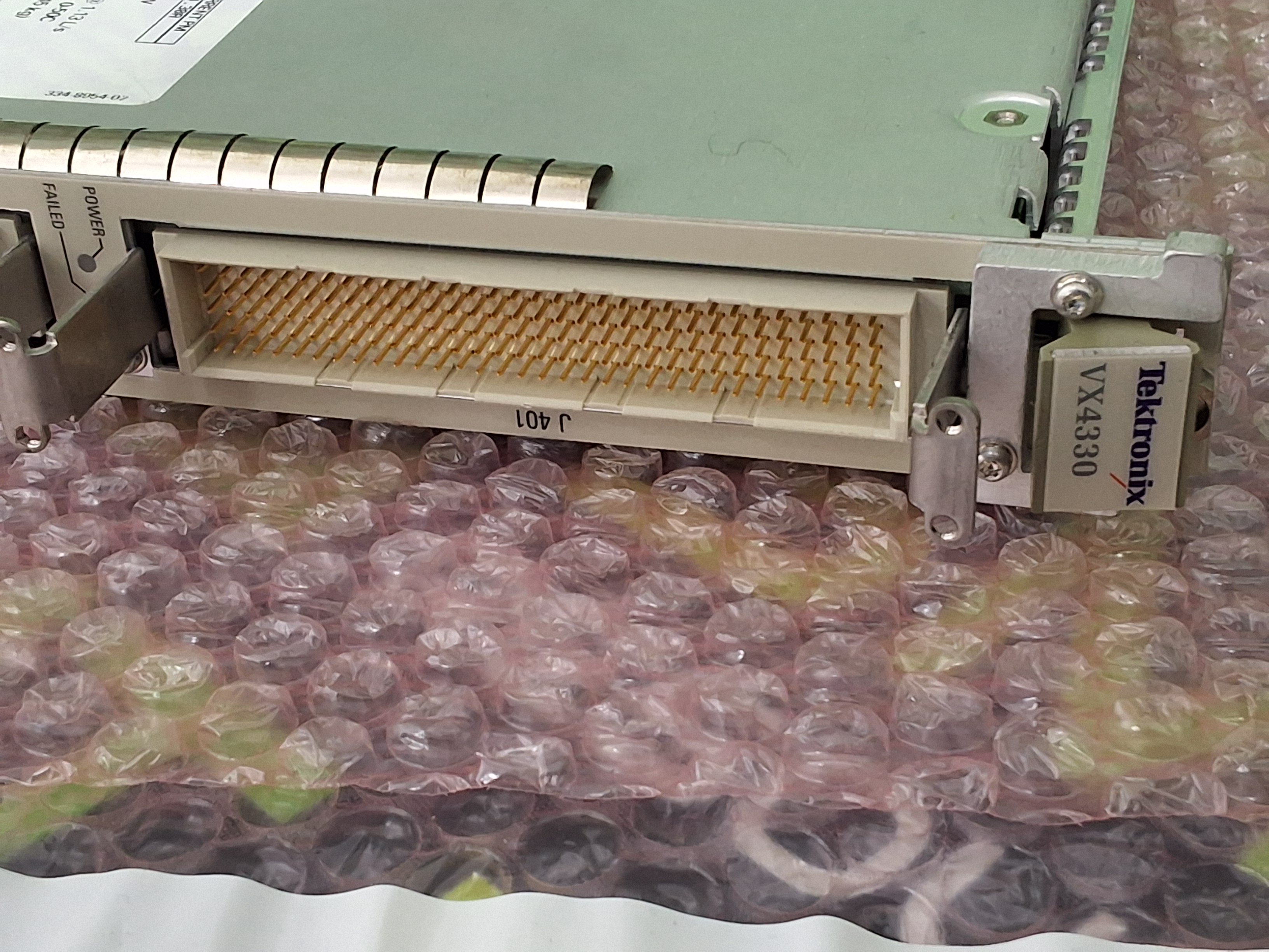 Used TEKTRONIX SUREPATH VX4330 HIGH-DENSITY 120-CHANNEL RELAY MULTIPLEXER & SCANNER MODULE