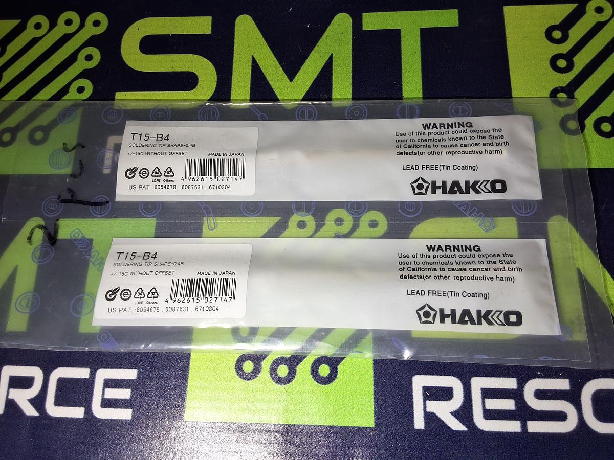 HAKKO T15-B4 SOLDERING TIP; CONICAL 0.4 x 5mm - BRAND NEW