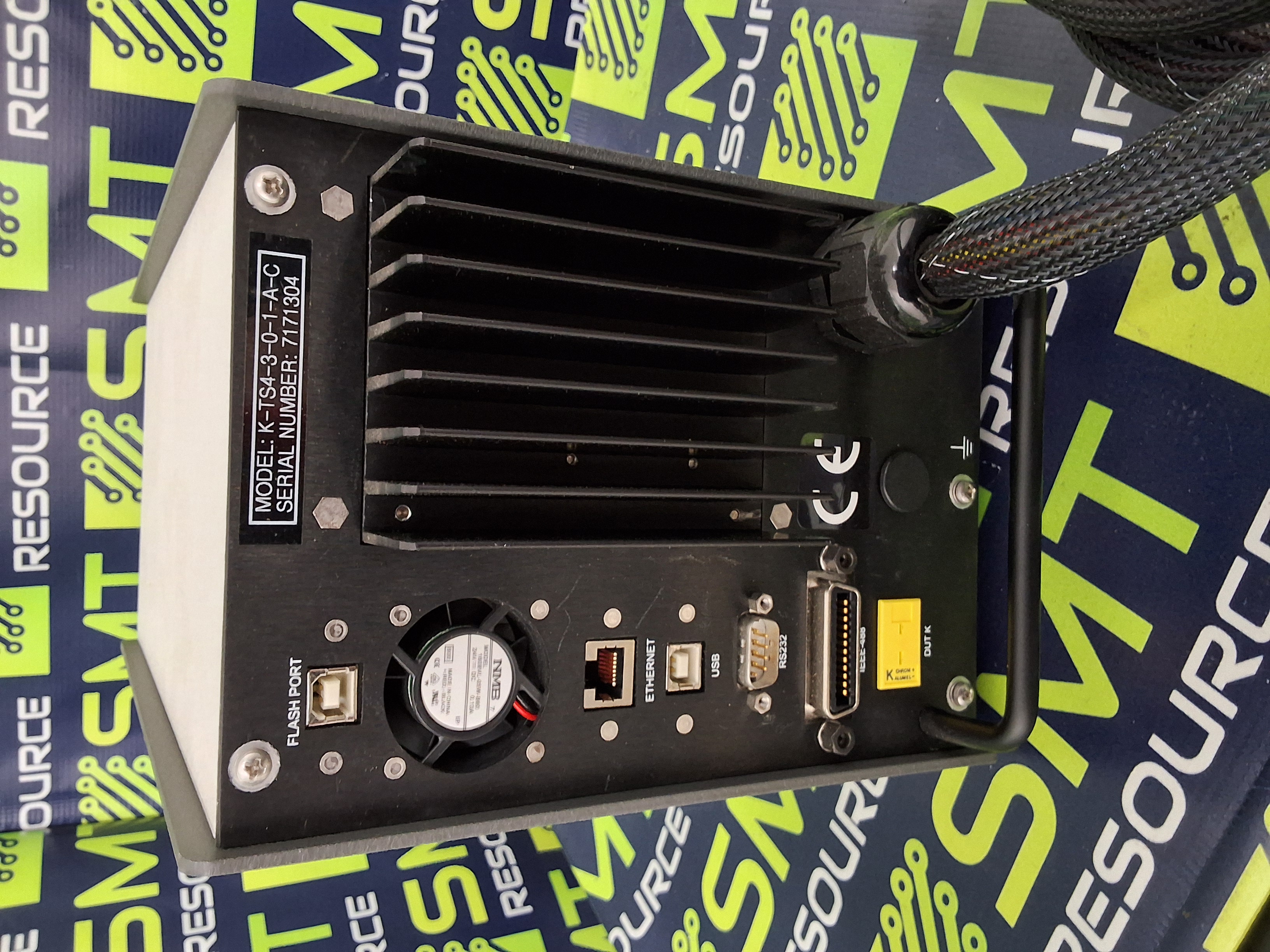 Used TEMPTRONIC TS SERIES K-TS4-3-0-1-A-C CHAMBER TEMPERATURE CONTROLLER