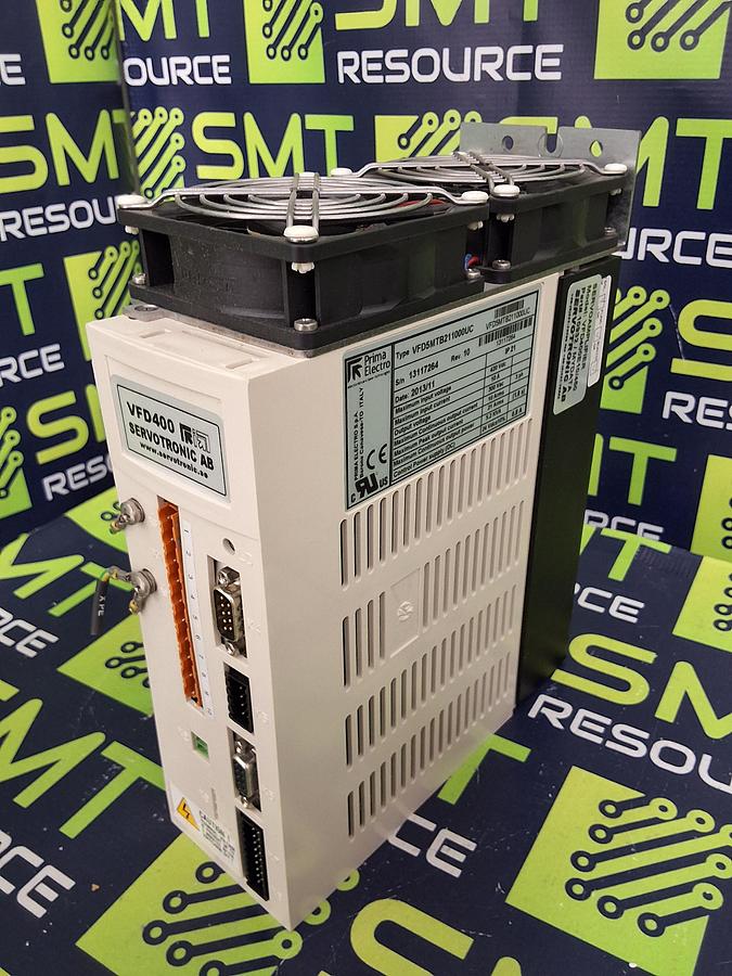 Used SERVOTRONIC VFD400E10/450 SERVO AMPLIFIER PN: 10932 / MYDATA VFD5MTB211000UC 