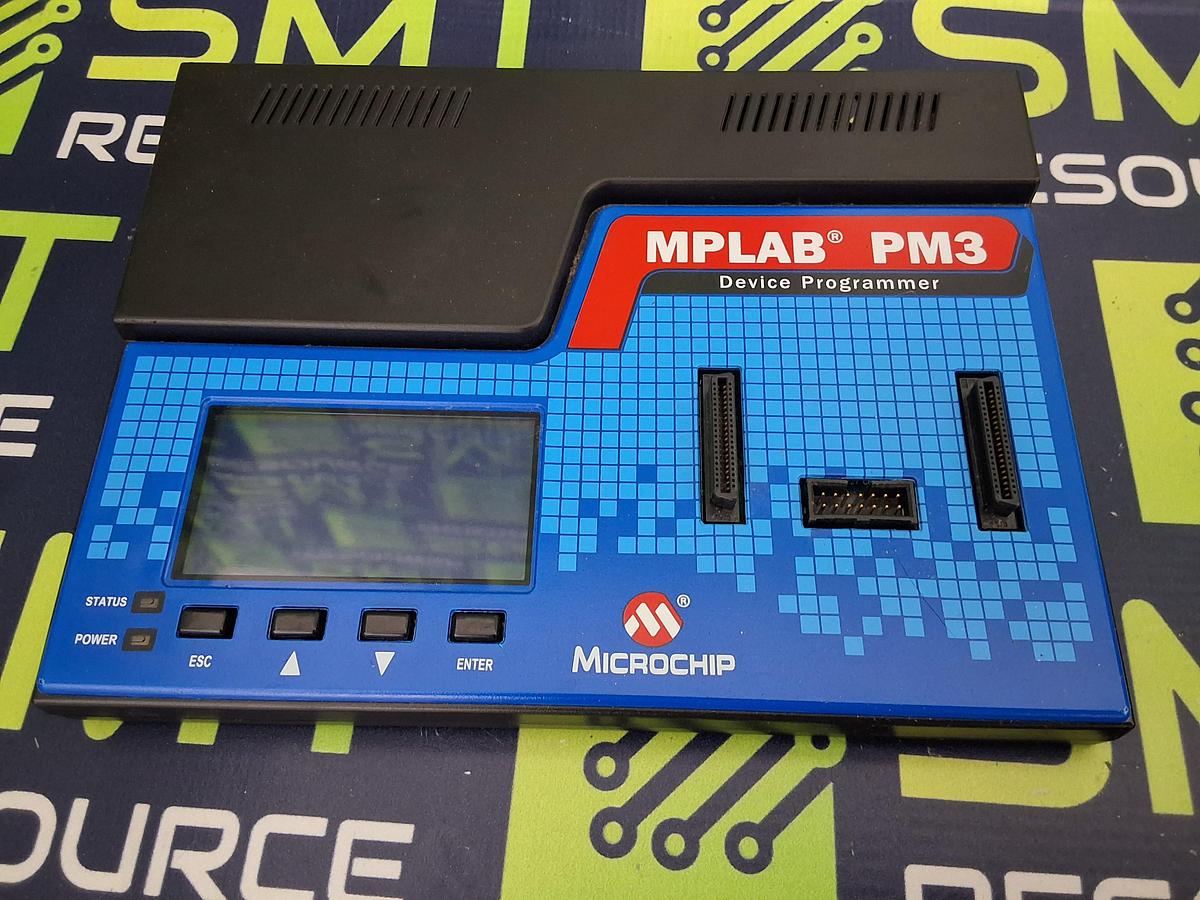 Used MICROCHIP MPLAB PM3 UNIVERSAL PROGRAMMER & BURNER WITHOUT POWER SUPPLY