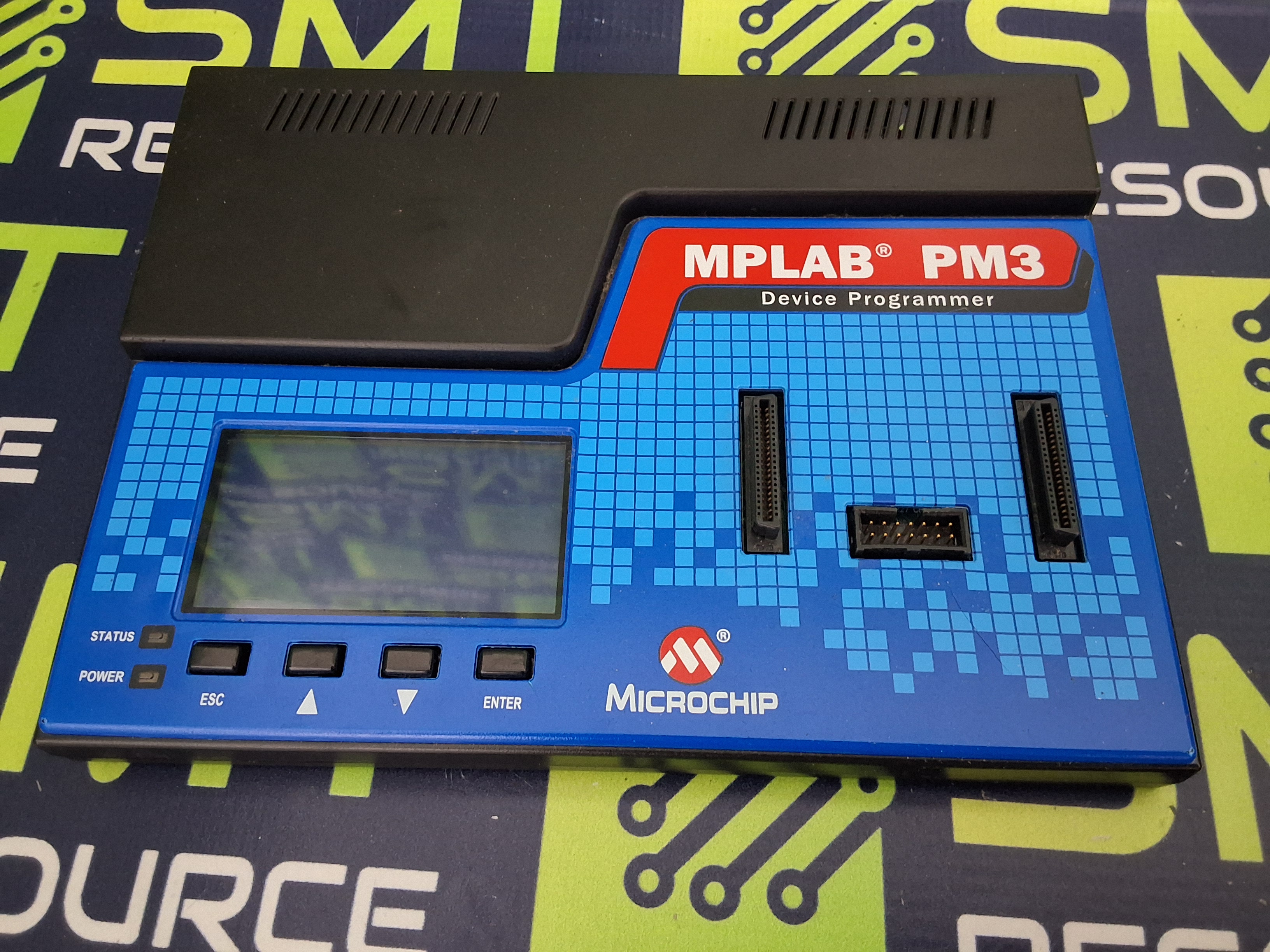Used MICROCHIP MPLAB PM3 UNIVERSAL PROGRAMMER & BURNER WITHOUT POWER SUPPLY