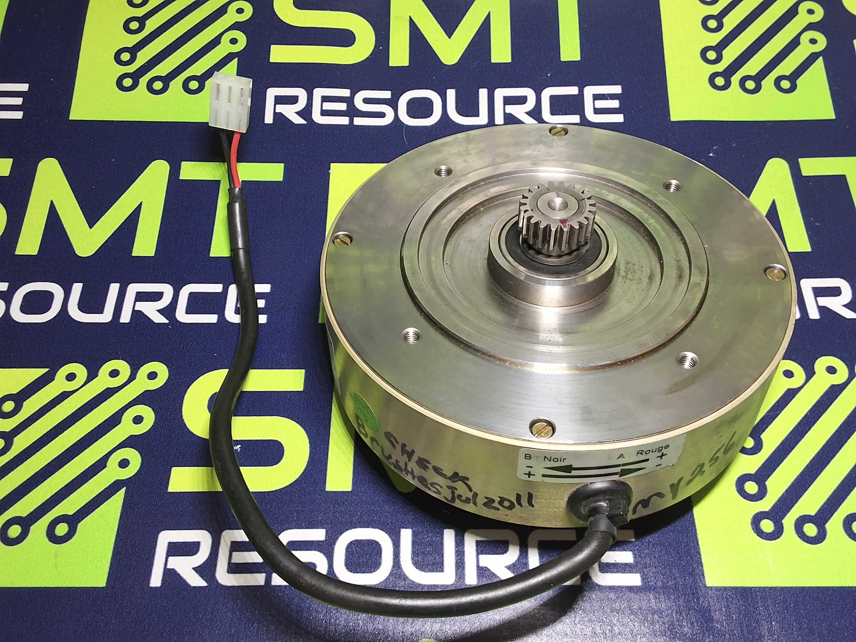 Used MYDATA F12M4A8418 PARVEX SERVO MOTOR L-049-0118