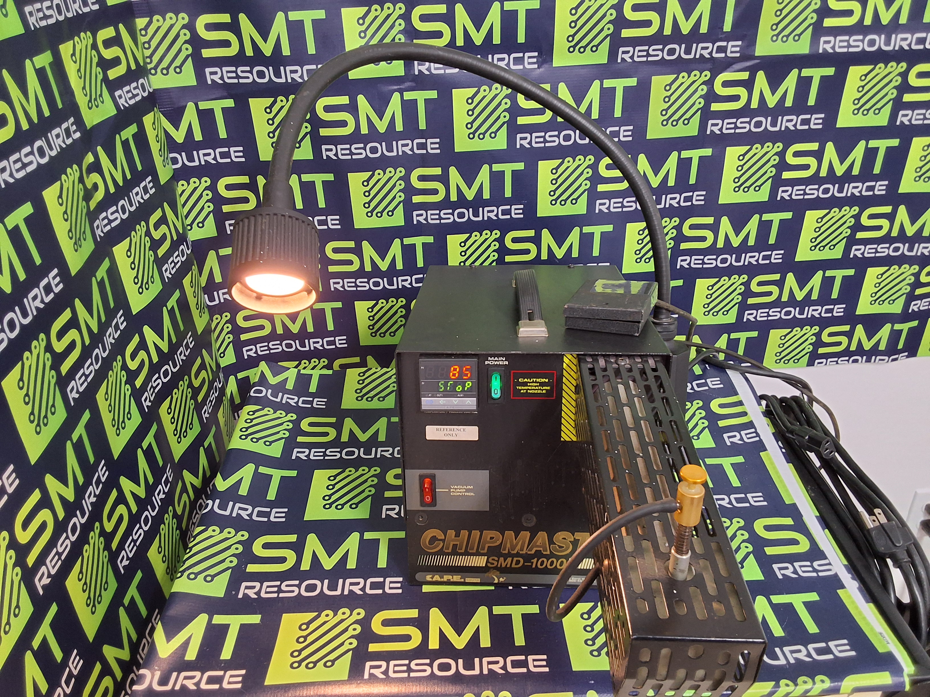Used A.P.E. SMD-1000 CHIPMASTER REWORK AND REPAIR SYSTEM