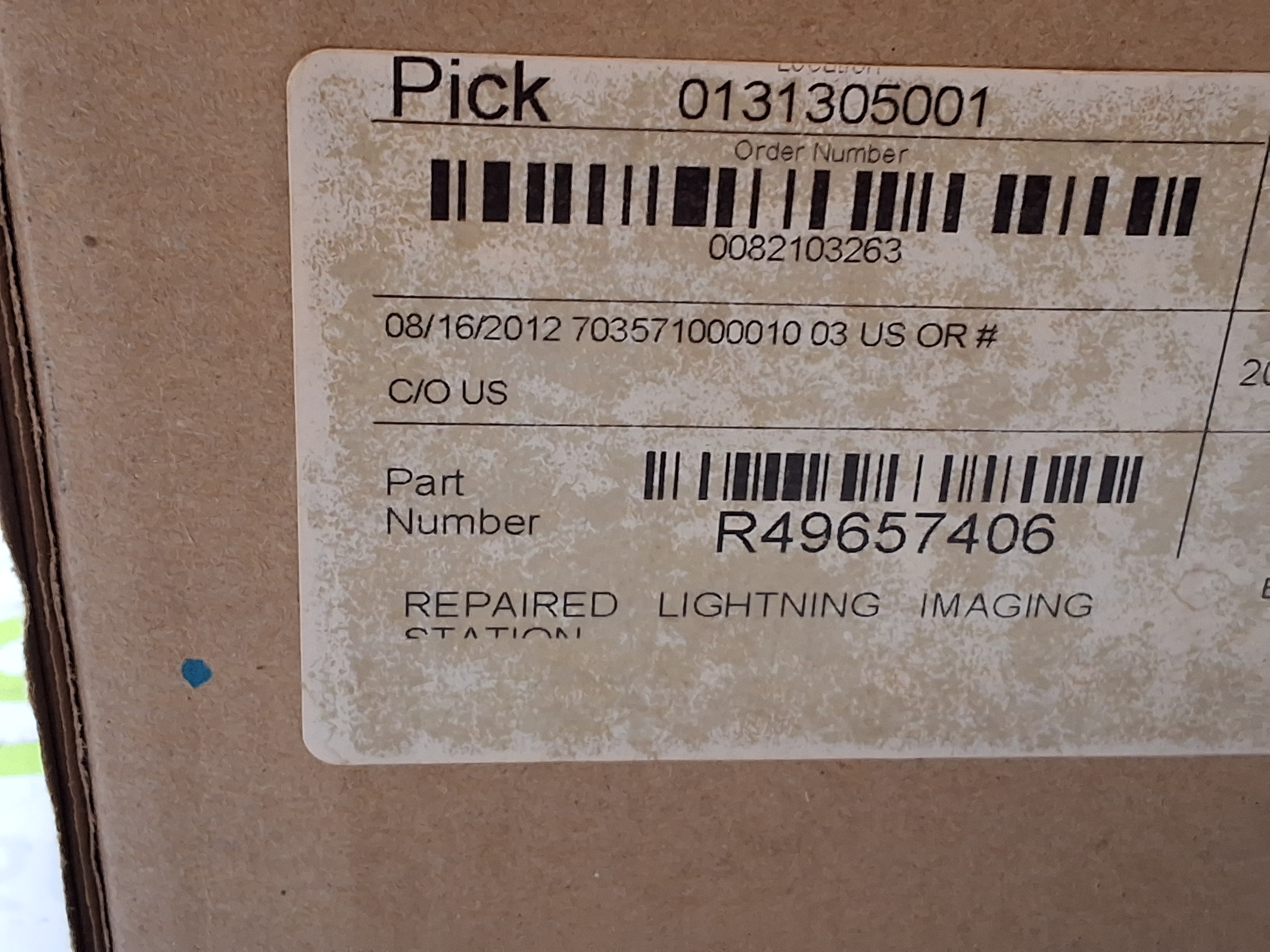 Used UNIVERSAL INSTRUMENTS LIGHTNING IMAGING STATION R49657406