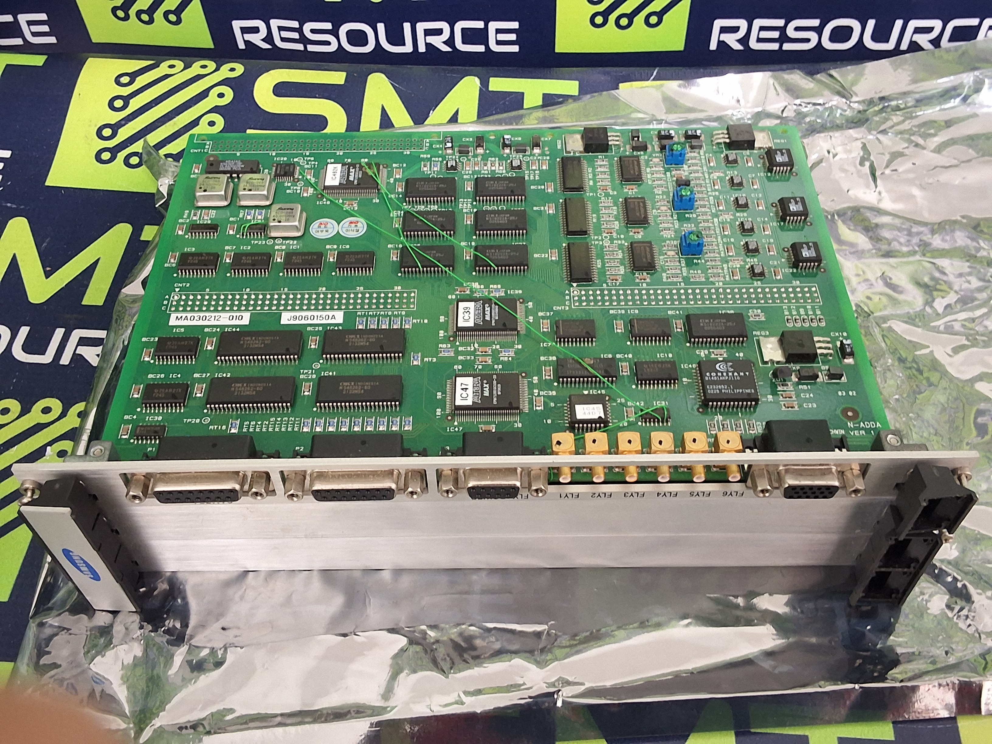 Used SAMSUNG J9060150A CP45 VISION BOARD- MA030212, MD030212, MM030212