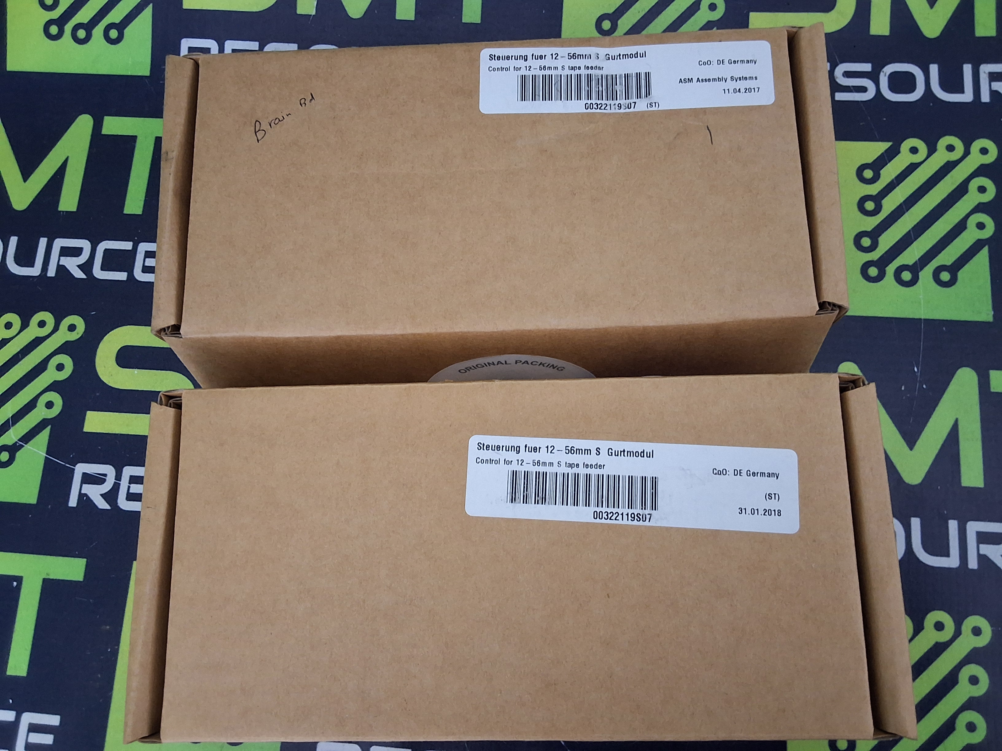 SIEMENS ASM SIPLACE 00322119-07 / 325974-06 CONTROL BOARD FOR 12-56mm TAPE FEEDER - BRAND NEW