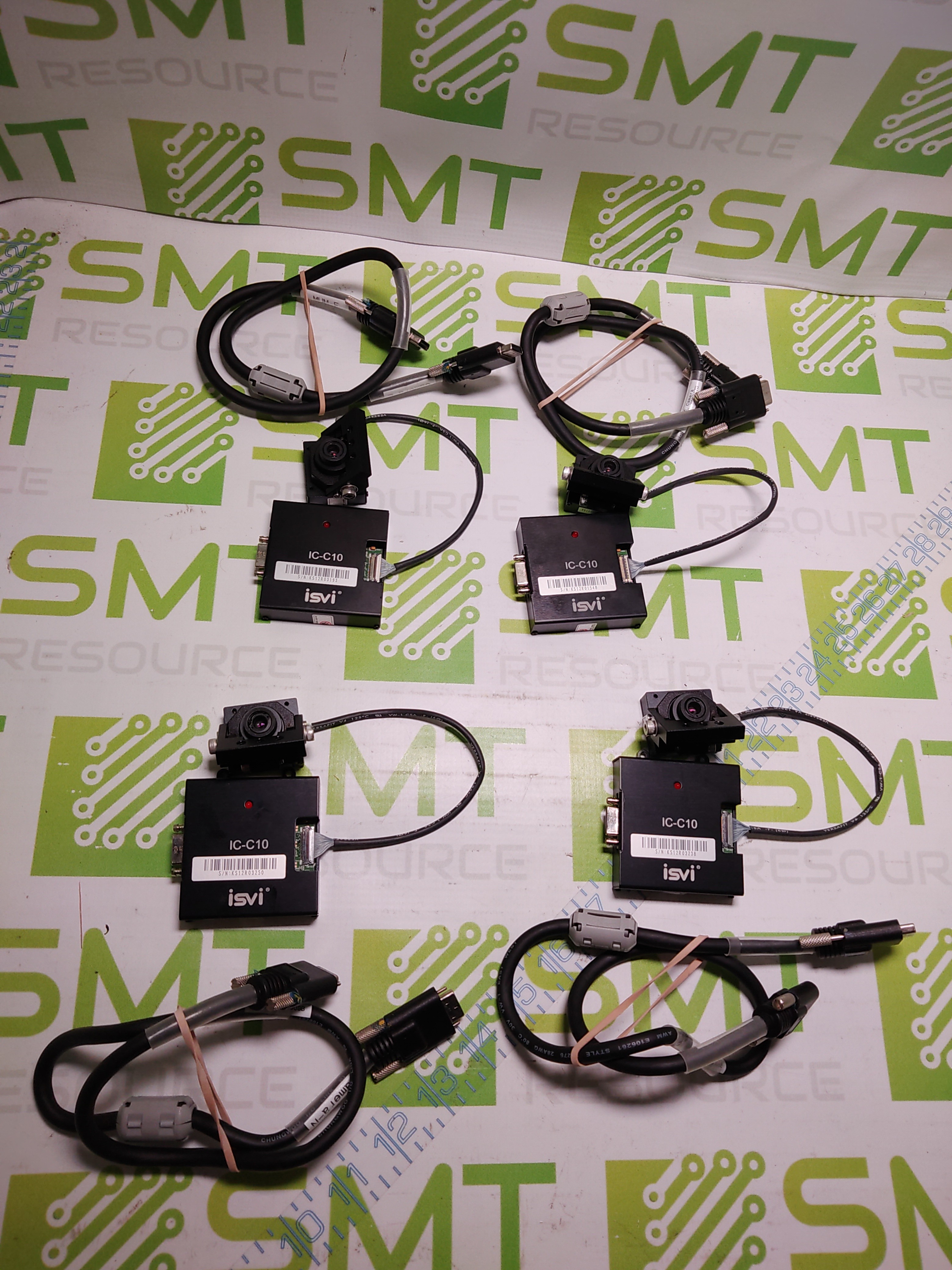 Used ISVI IC-C10, IC-S10RNB & 5M/10M 13.4um Lens