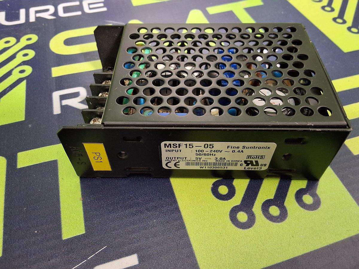 Used FINE SUNTRONIX MSF15-05 POWER SUPPLY 100-240V 50/60Hz