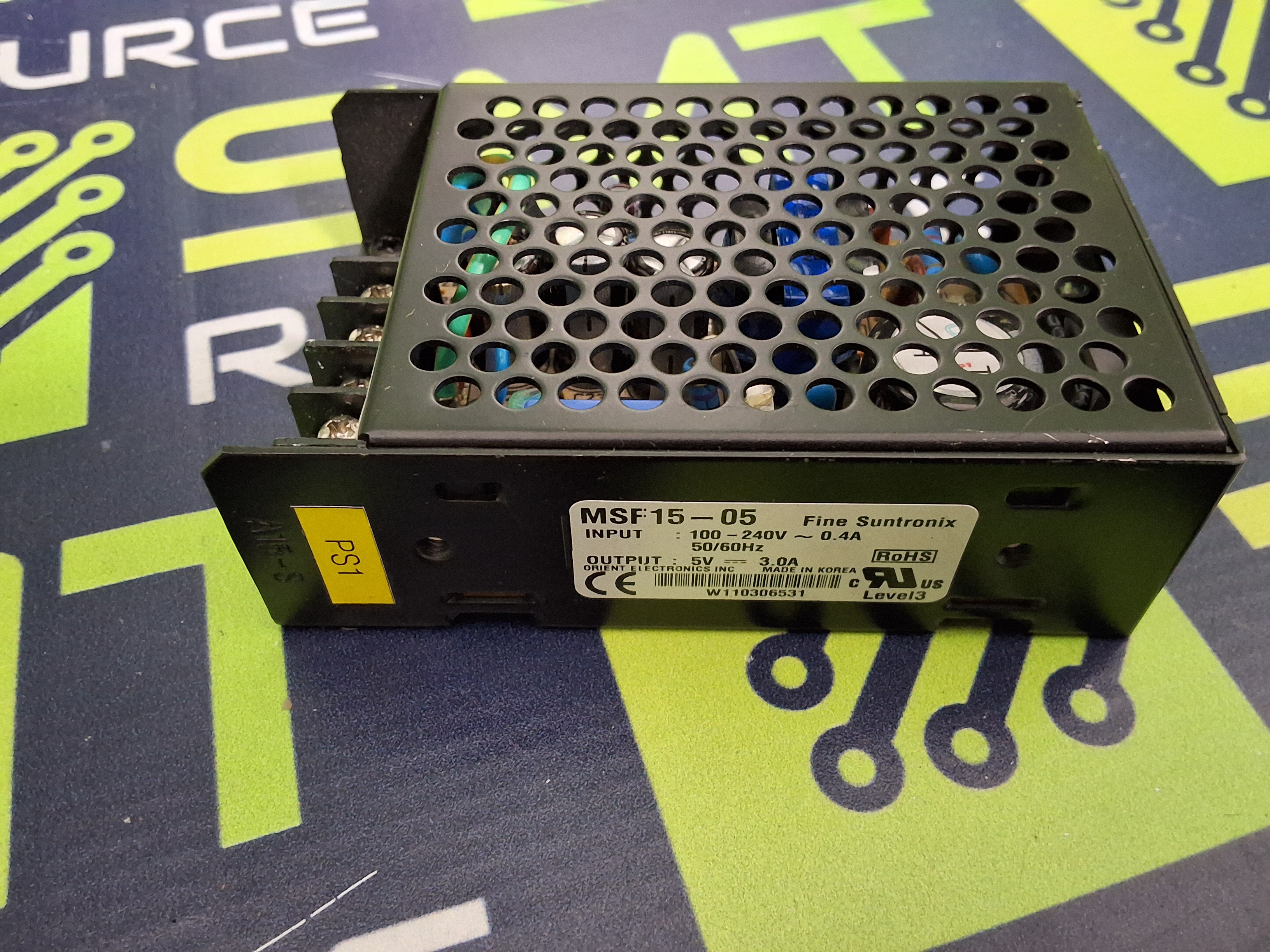 Used FINE SUNTRONIX MSF15-05 POWER SUPPLY 100-240V 50/60Hz
