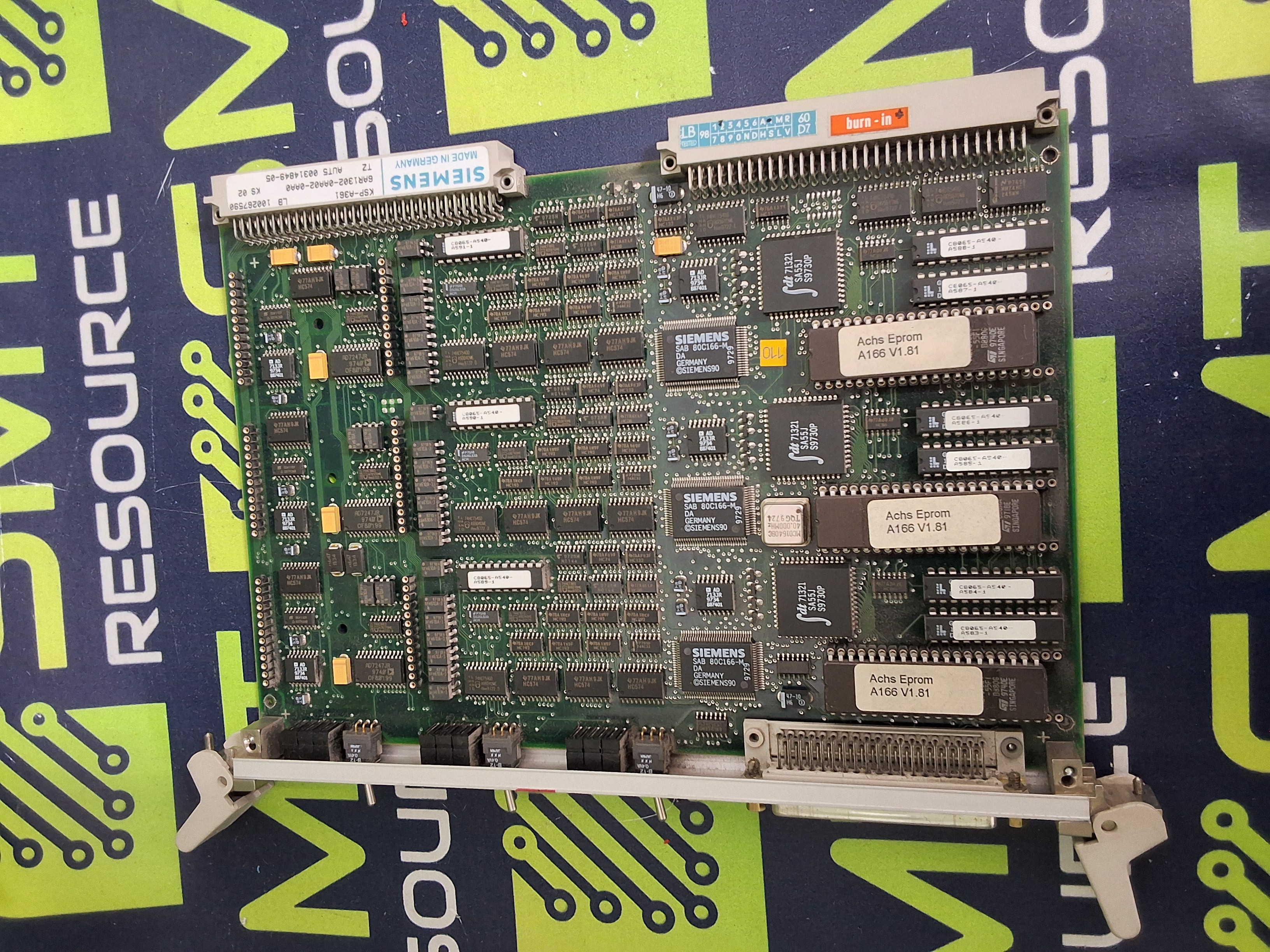 Used SIEMENS KSP-A361 AXIS CONTROL BOARD