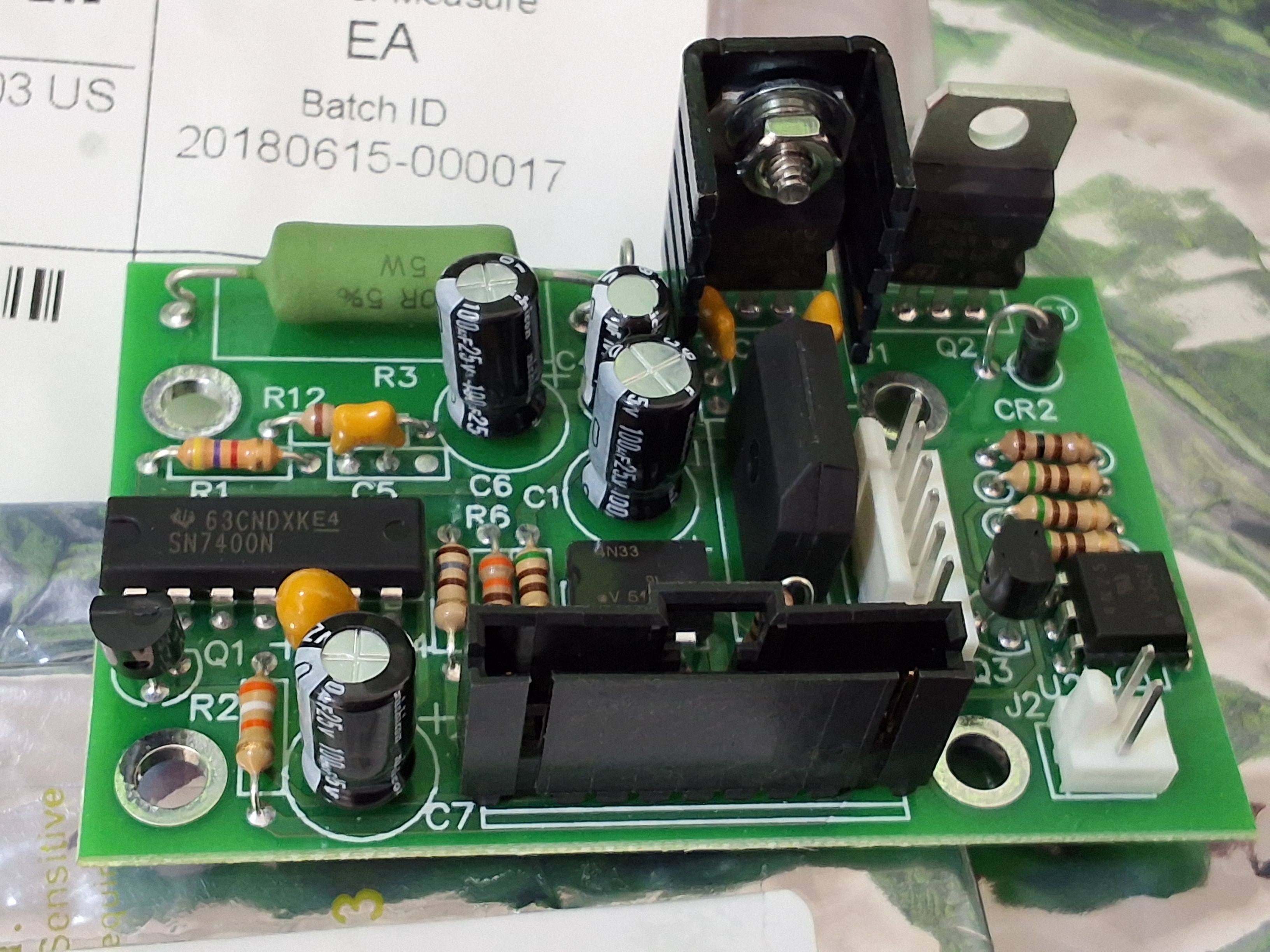 UNIVERSAL INSTRUMENTS CE24-02-08588 RPC CONTROL BOARD - NEW