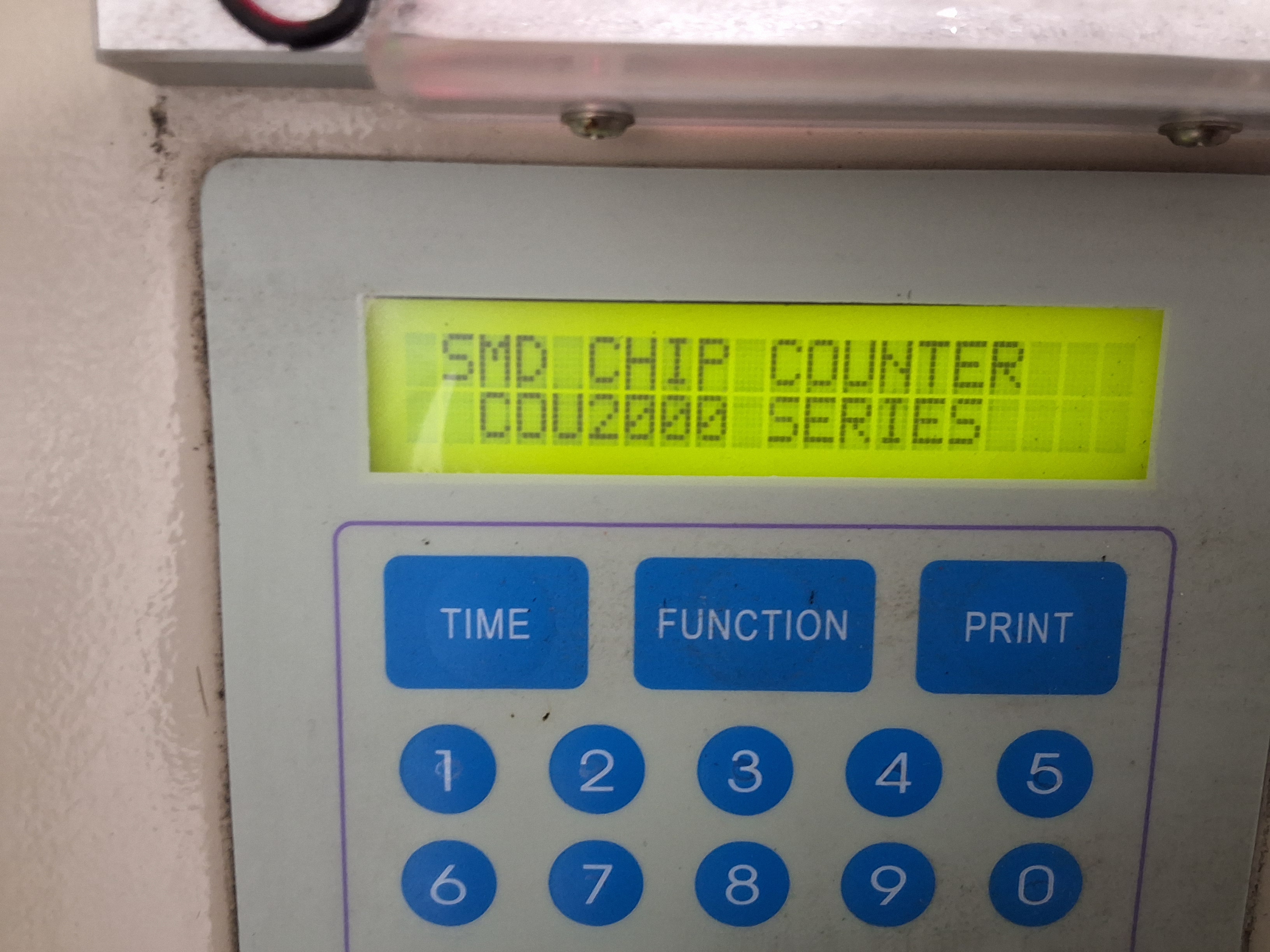 Used MANNCORP COU2000 AUTOMATIC SMD COMPONENT REEL COUNTER - TESTED