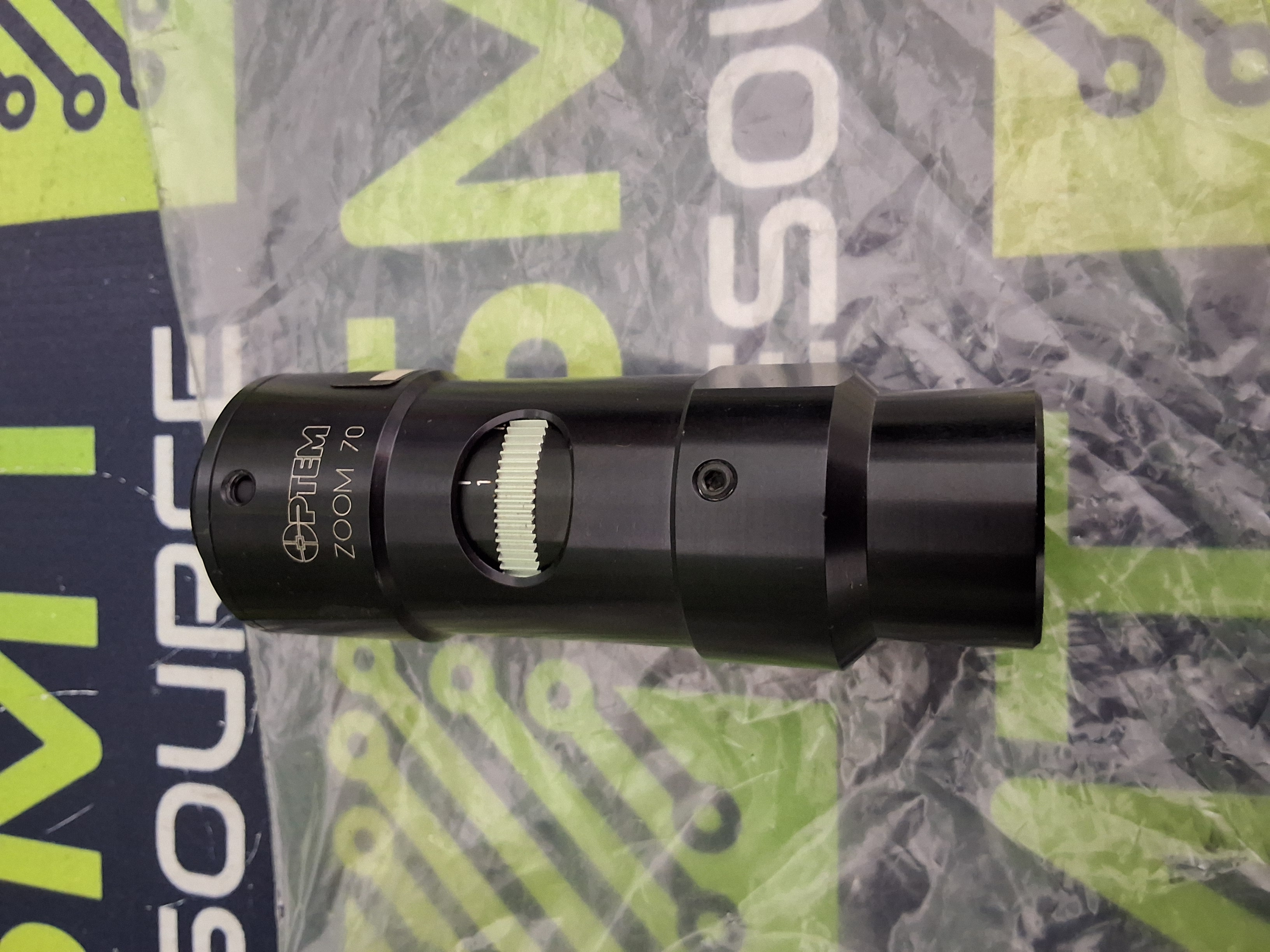 Used OPTEM ZOOM 70 ACU1001 MICRO-INSPECTION ZOOM LENS