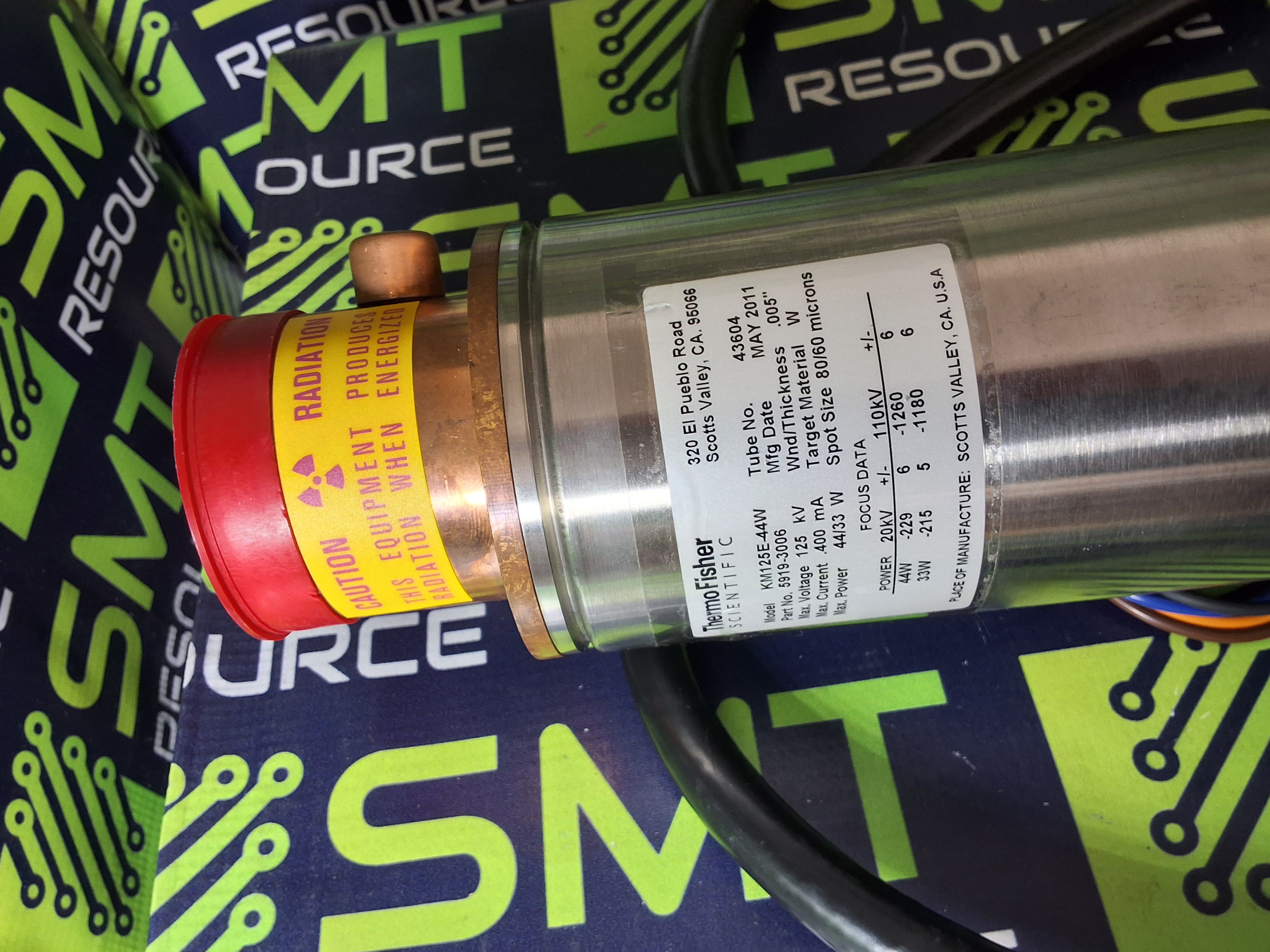 THERMO FISHER SCIENTIFIC KM125E-44W TERADYNE X-RAY TUBE - BRAND NEW