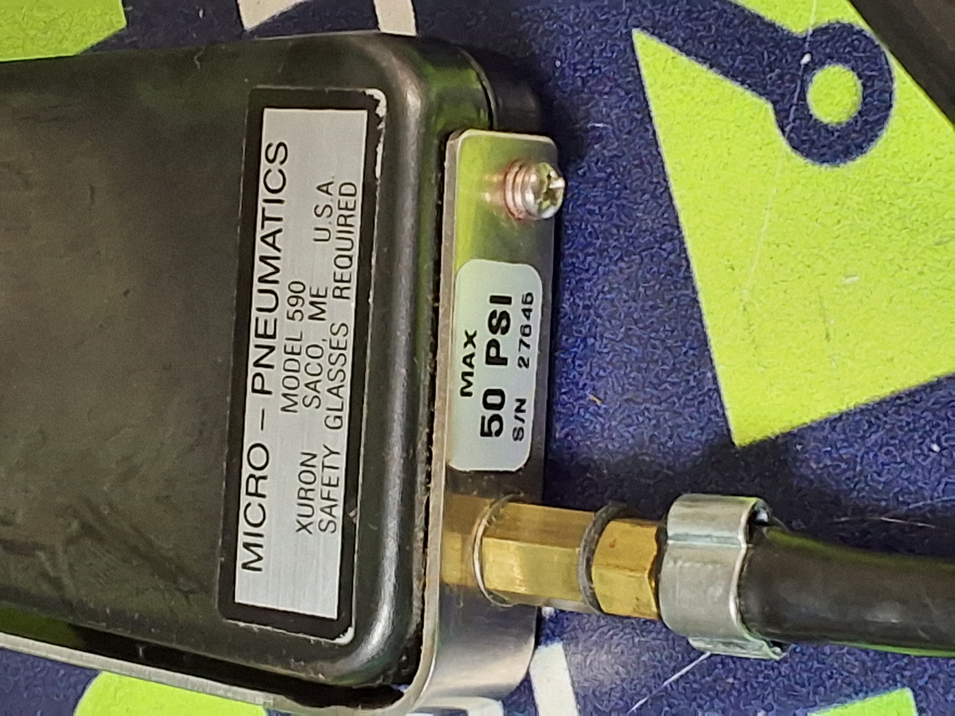 Used XURON 590 MICRO PNEUMATIC CUTTER BLADES