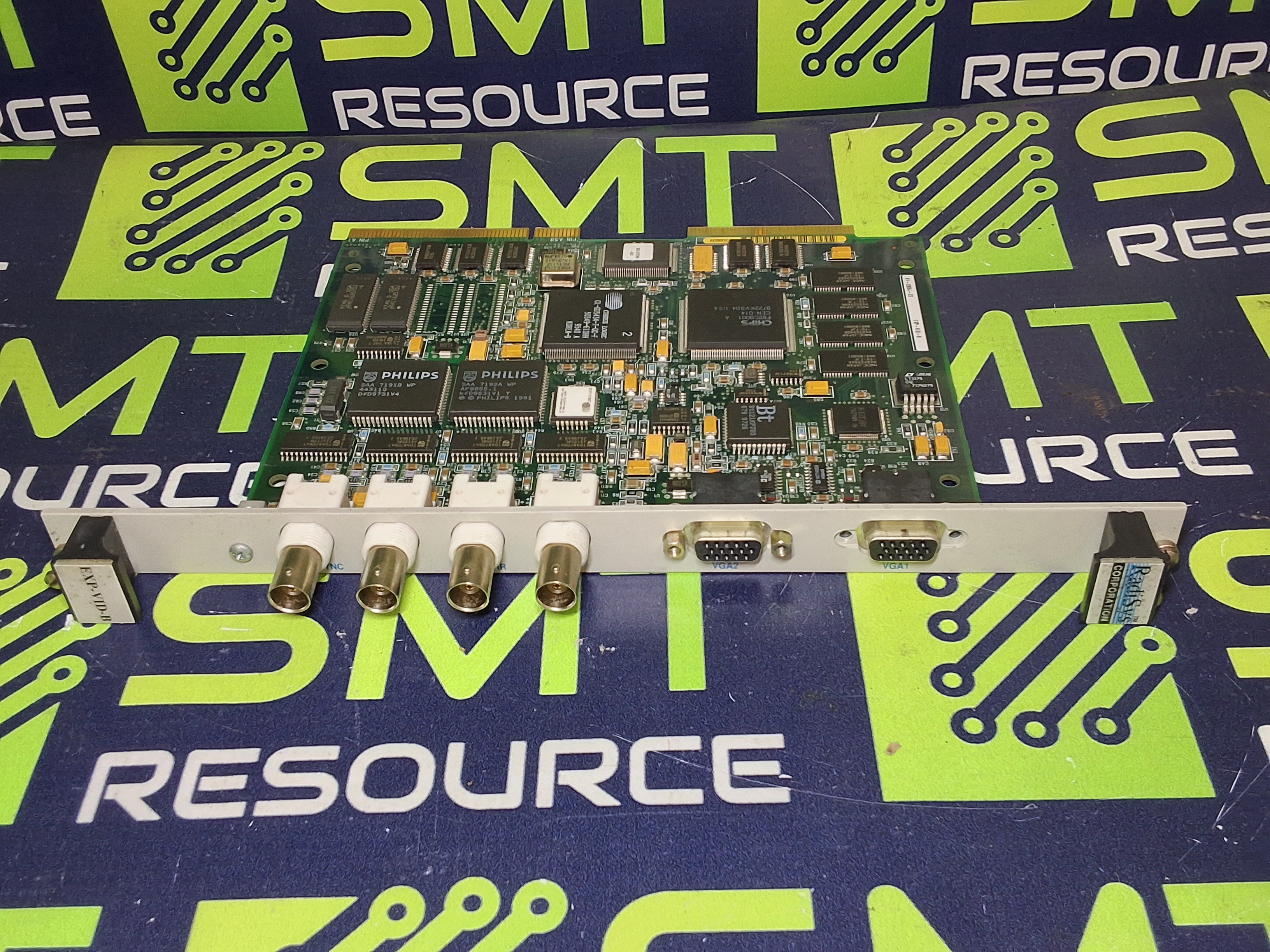 Used RadiSys EXP-VID-B VIDEO CARD 61-0654-22 