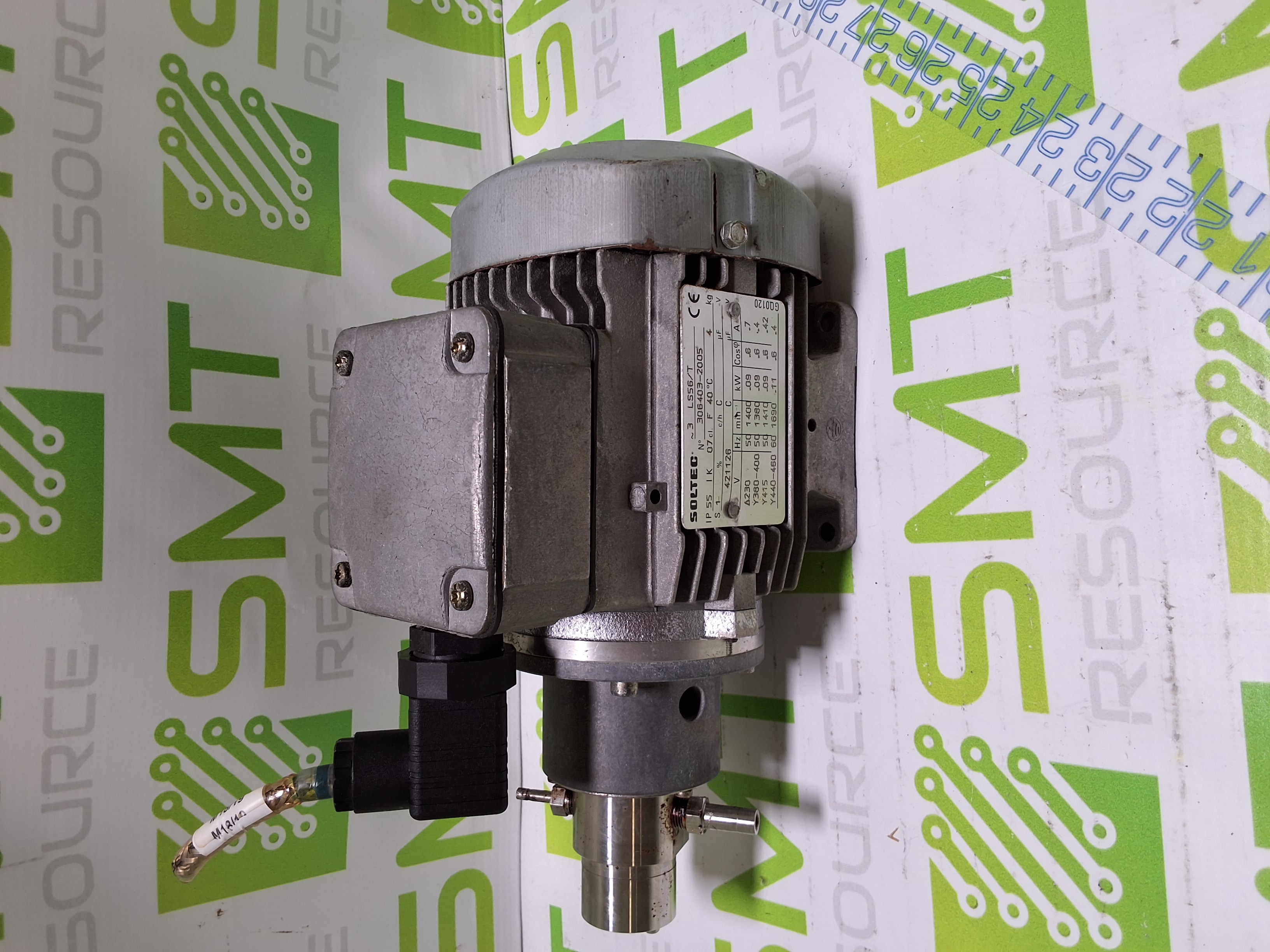 Used SOLTEC 3 LS56/T MOTOR