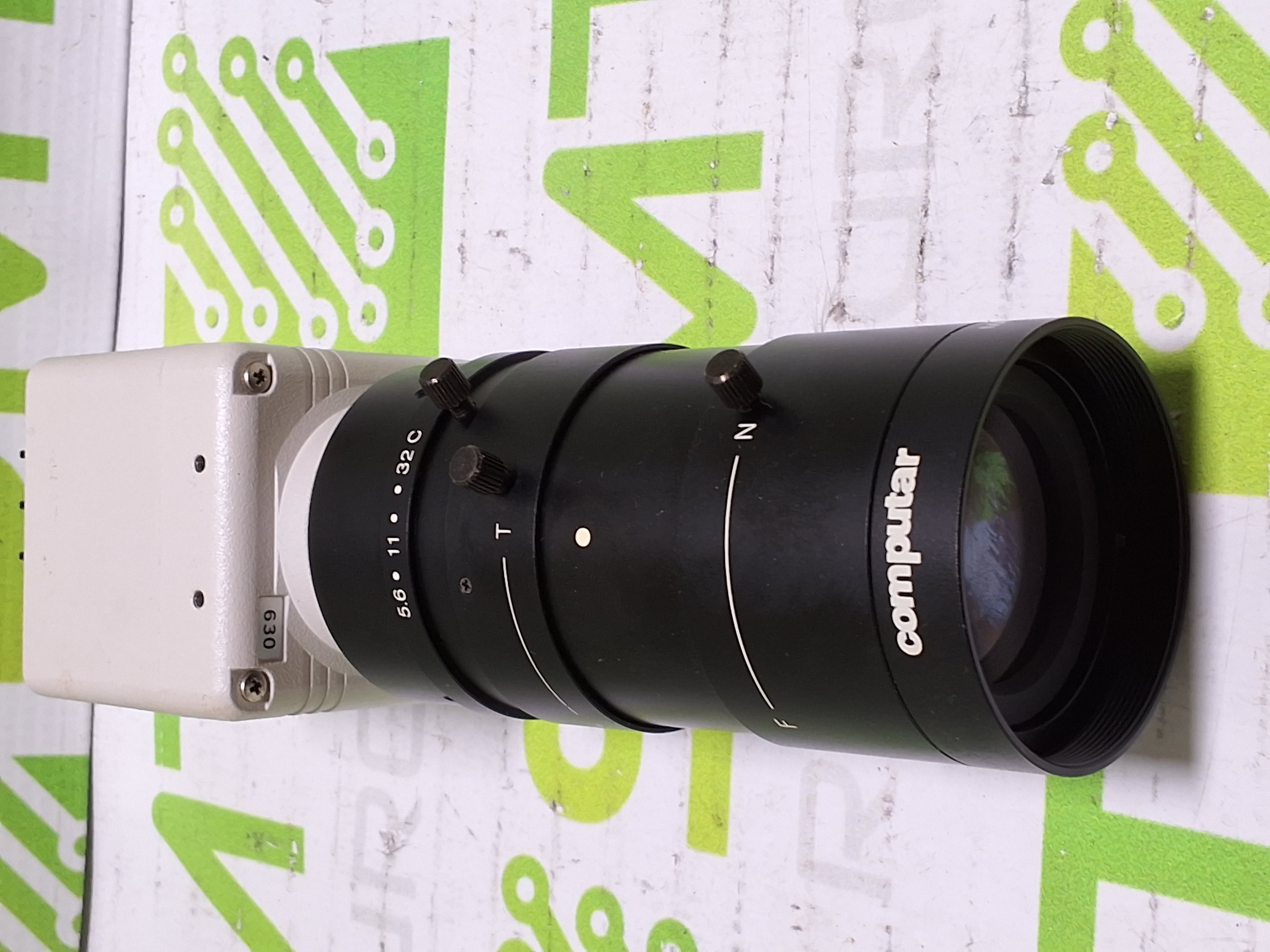 Used COMPUTAR MACRO 10X ZOOM LENS WITH SENTECH STC-630 CCD CAMERA