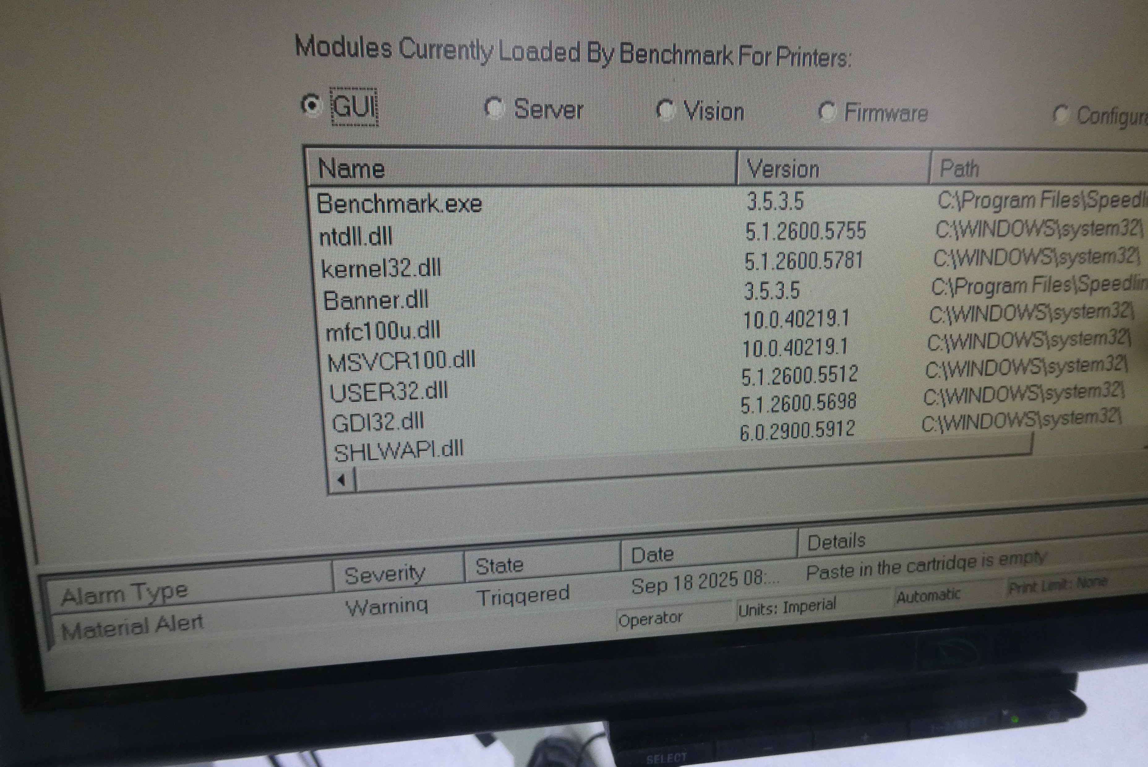 Used 2011 MPM Momentum HiE Screen Printer