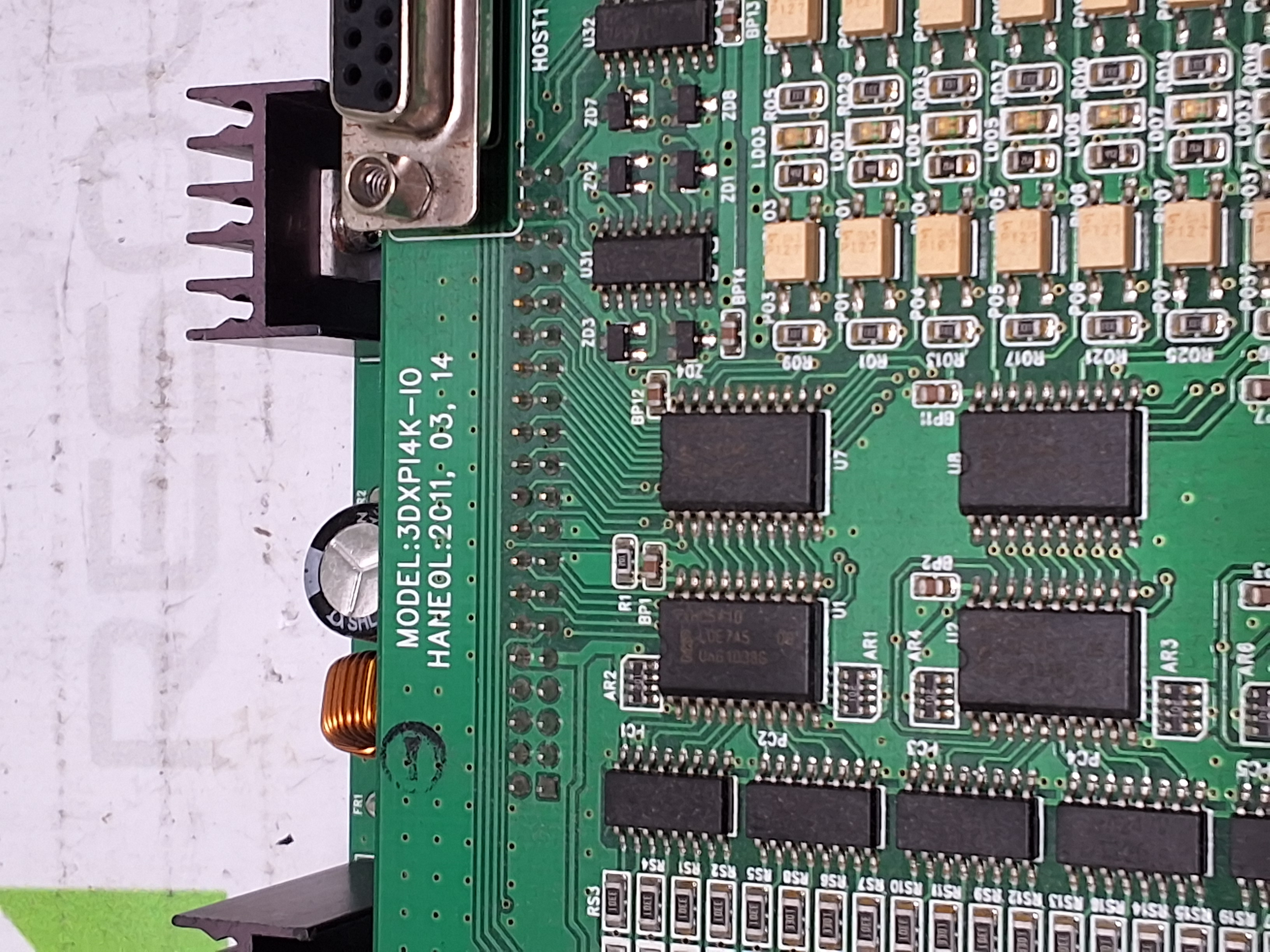 Used 3DXPI4K-IO MAIN DRIVER BOARD