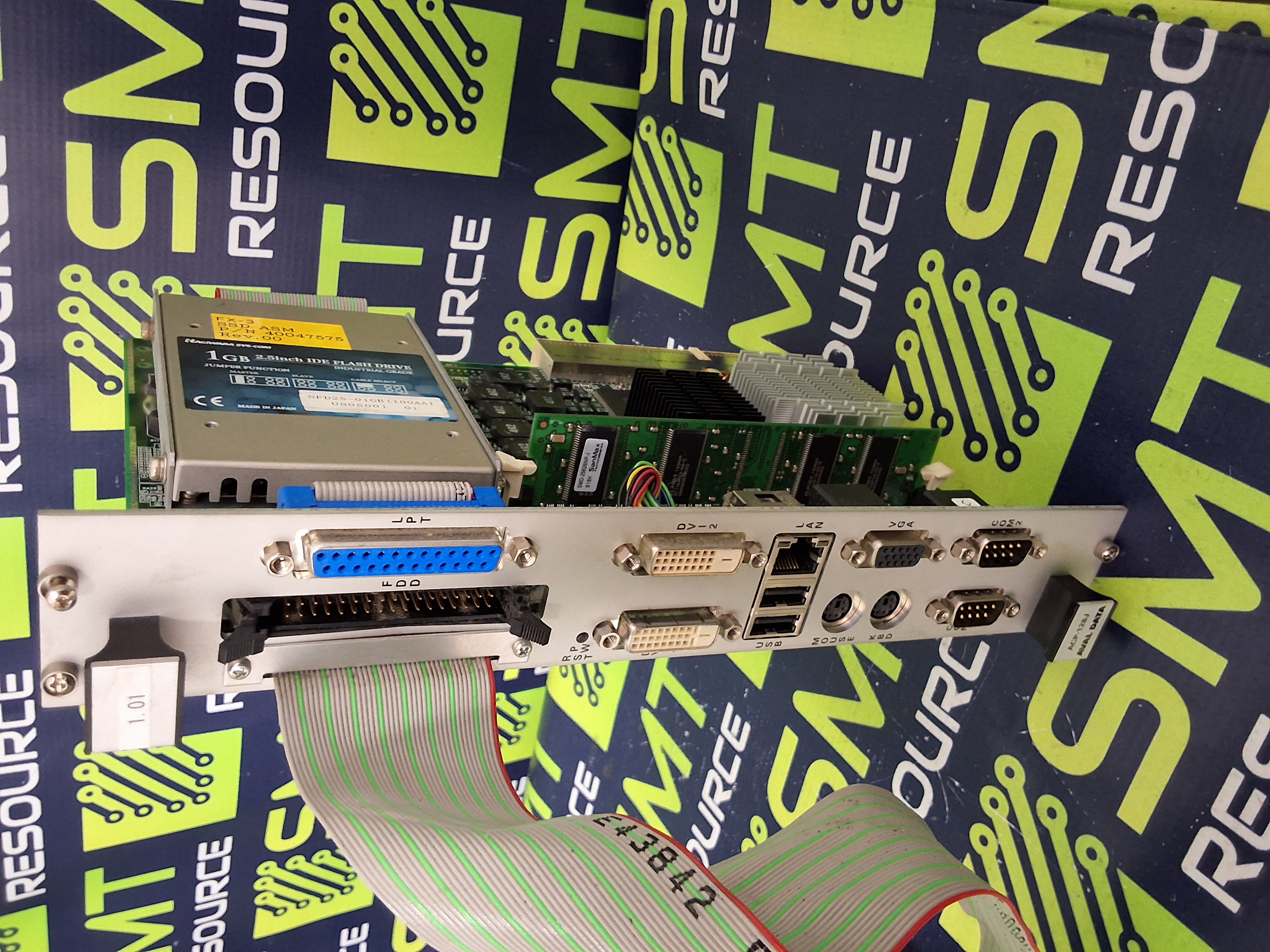 Used JUKI / MITSUBISHI 40044535 / MR-MD10 4-AXIS SERVO AMPLIFIER CIRCUIT BOARD MR-MD100-KW003