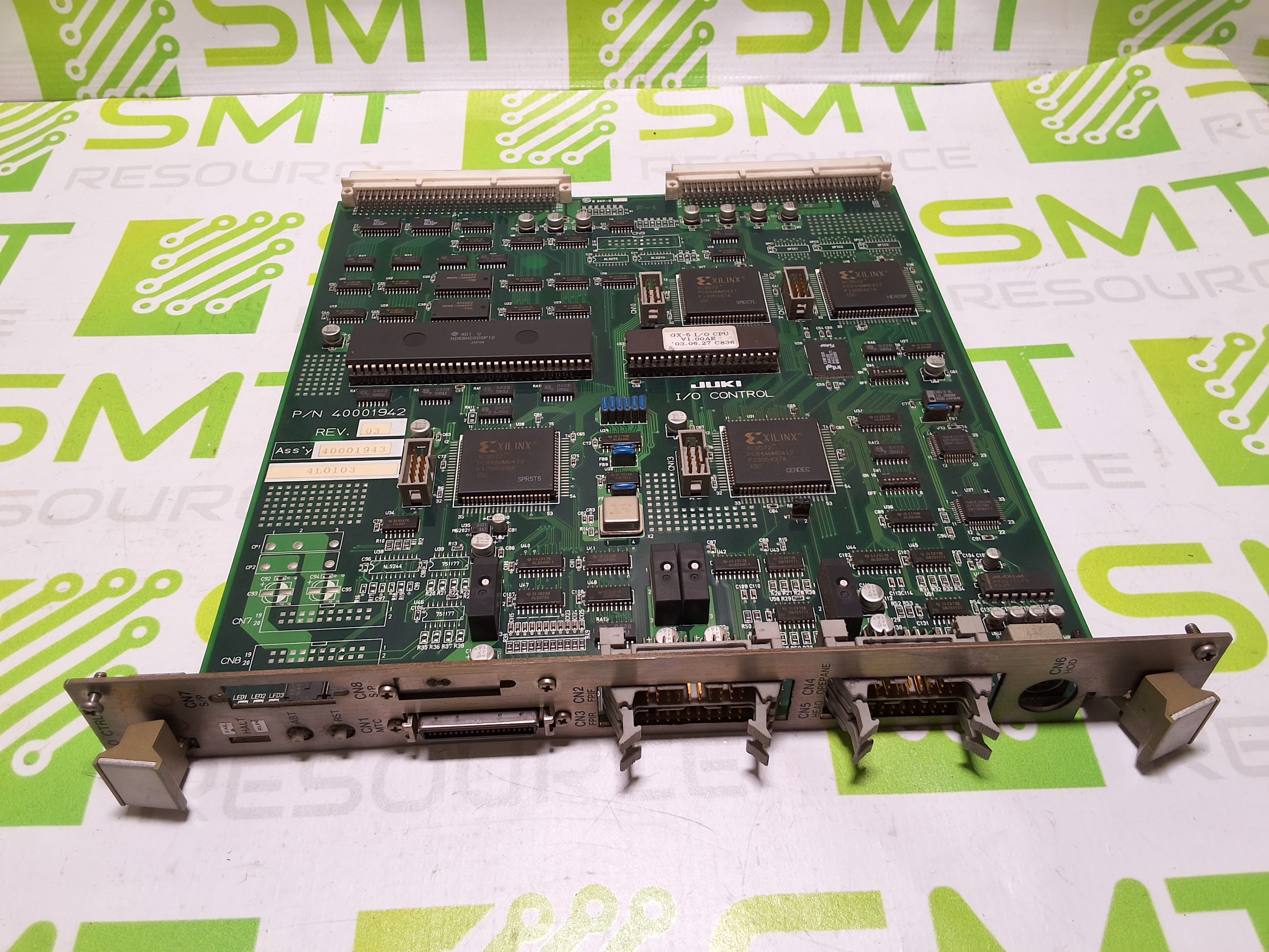 Used JUKI 40001942 40001943 I/O CONTROL BOARD 