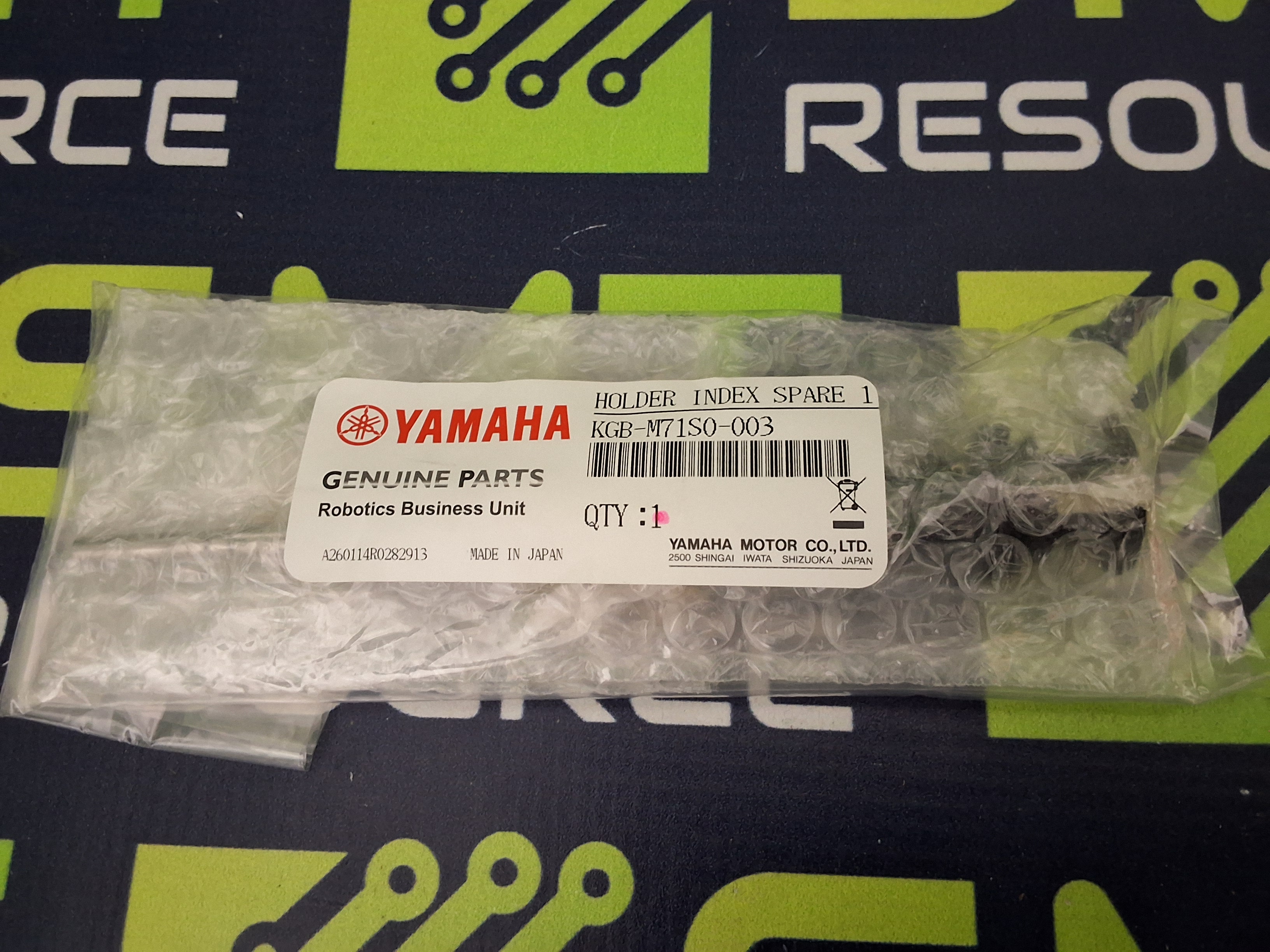 YAHAMA KGB-M71S0-003 HOLDER INDEX SPARE 1 / NOZZLE SHAFT ASSEMBLY - BRAND NEW