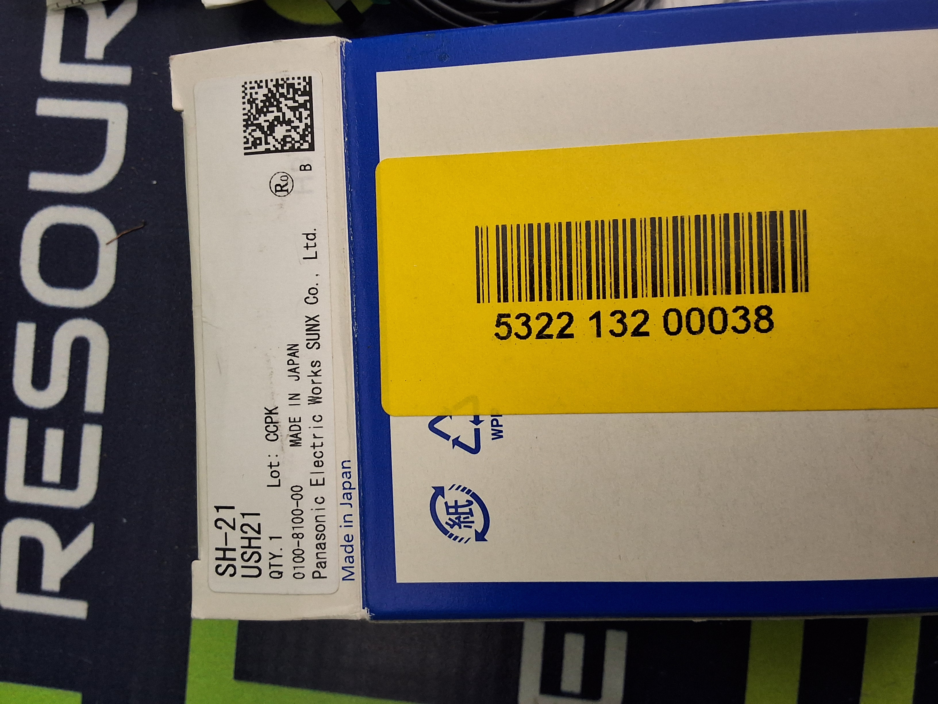 PANASONIC SH21 / SH21-USH21 ULTRA-THIN PHOTOELECTRIC SENSOR / SWITCH - BRAND NEW