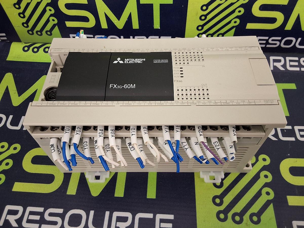 Used MITSUBISHI FX3G-60M / FX3G-60MT/DS PROGRAMMABLE LOGIC CONTROLLER PLC MELSEC SERIES