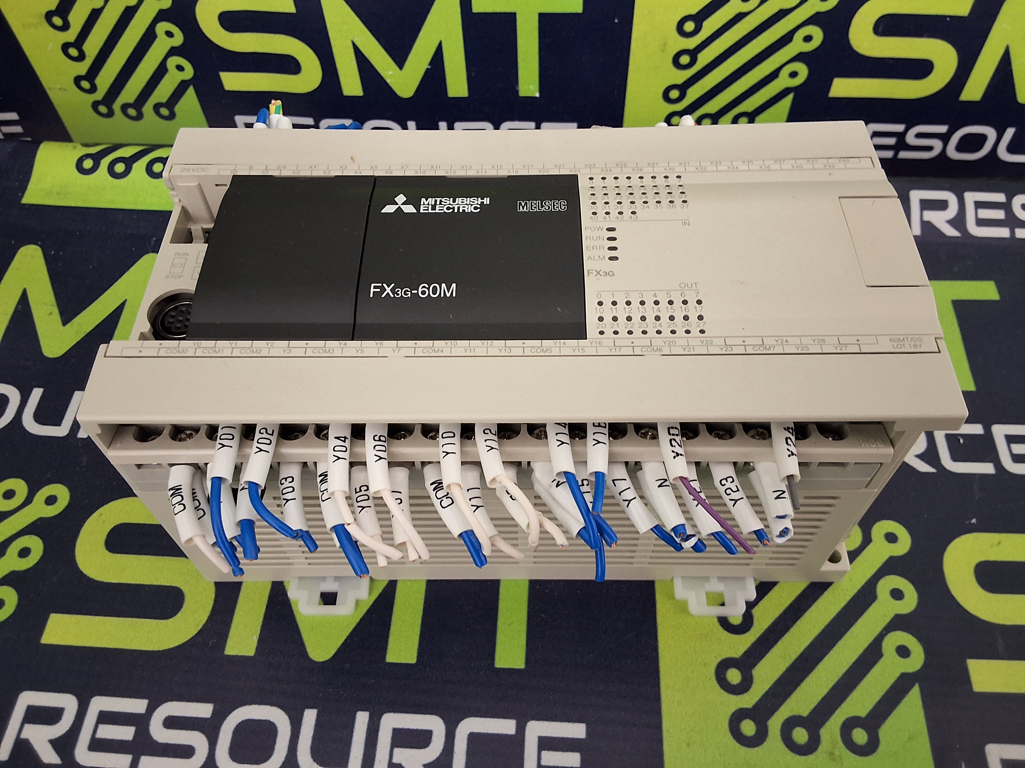 Used MITSUBISHI FX3G-60M / FX3G-60MT/DS PROGRAMMABLE LOGIC CONTROLLER PLC MELSEC SERIES