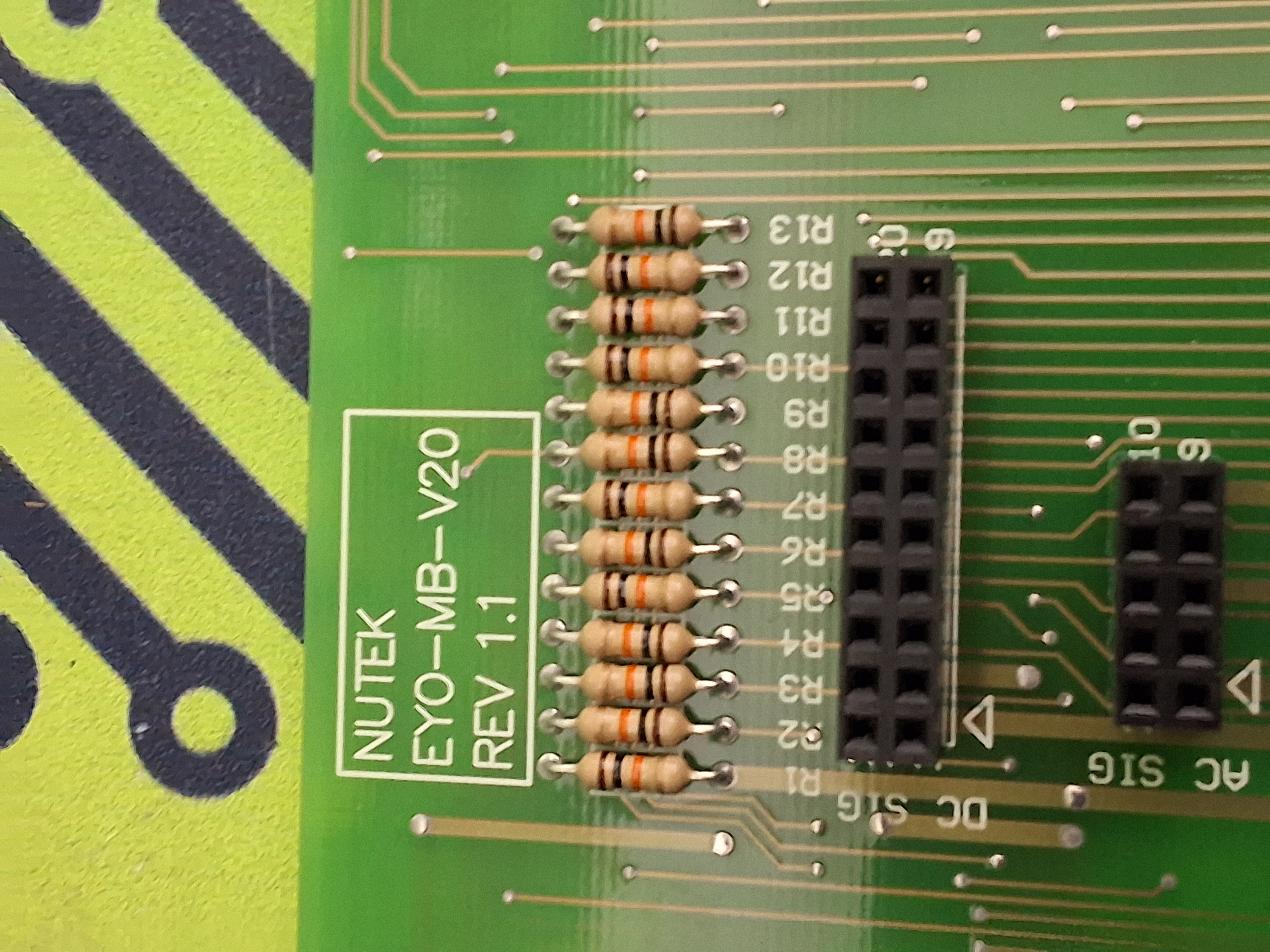 Used NUTEK EYO-MB-V20 PLC MAIN CONTROLLER BOARD