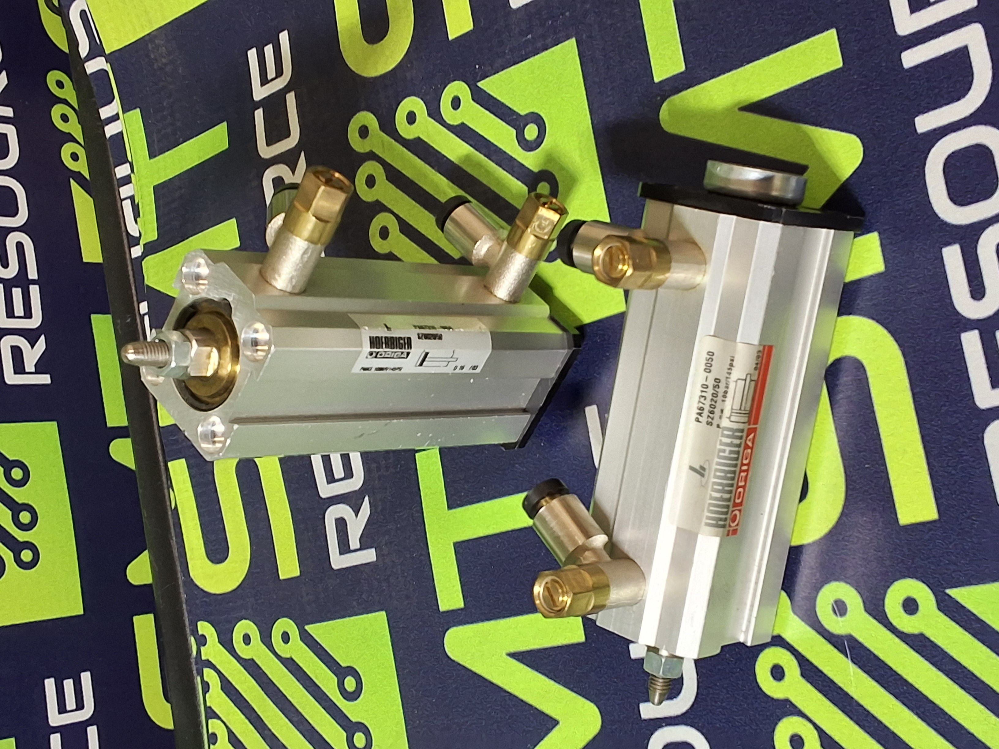 Used HOERBIGER ORIGA PA67310-0050 CYLINDER Pmax: 10bar/145psi 